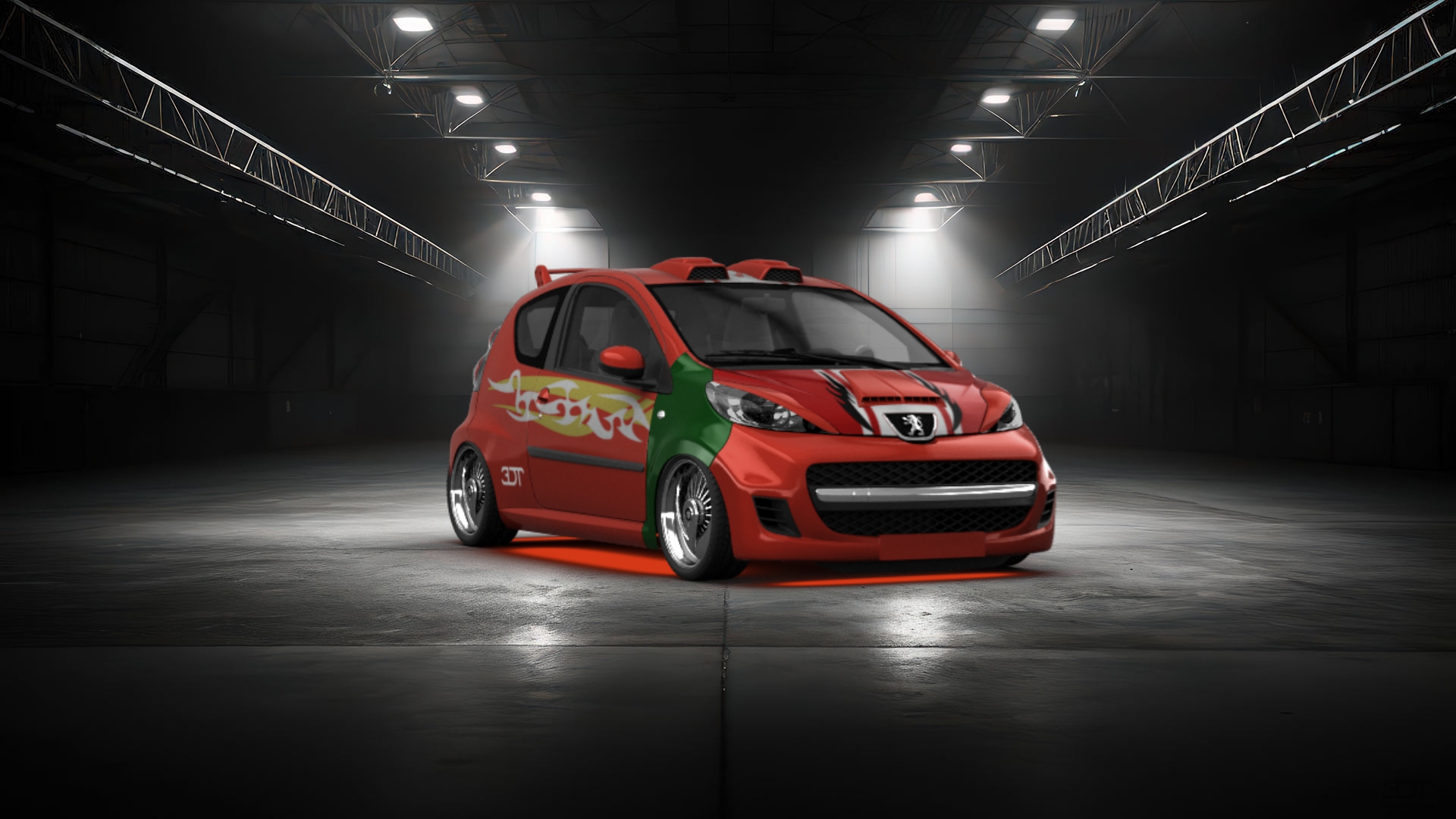 Peugeot 107 3 Door Hatchback 2010 tuning
