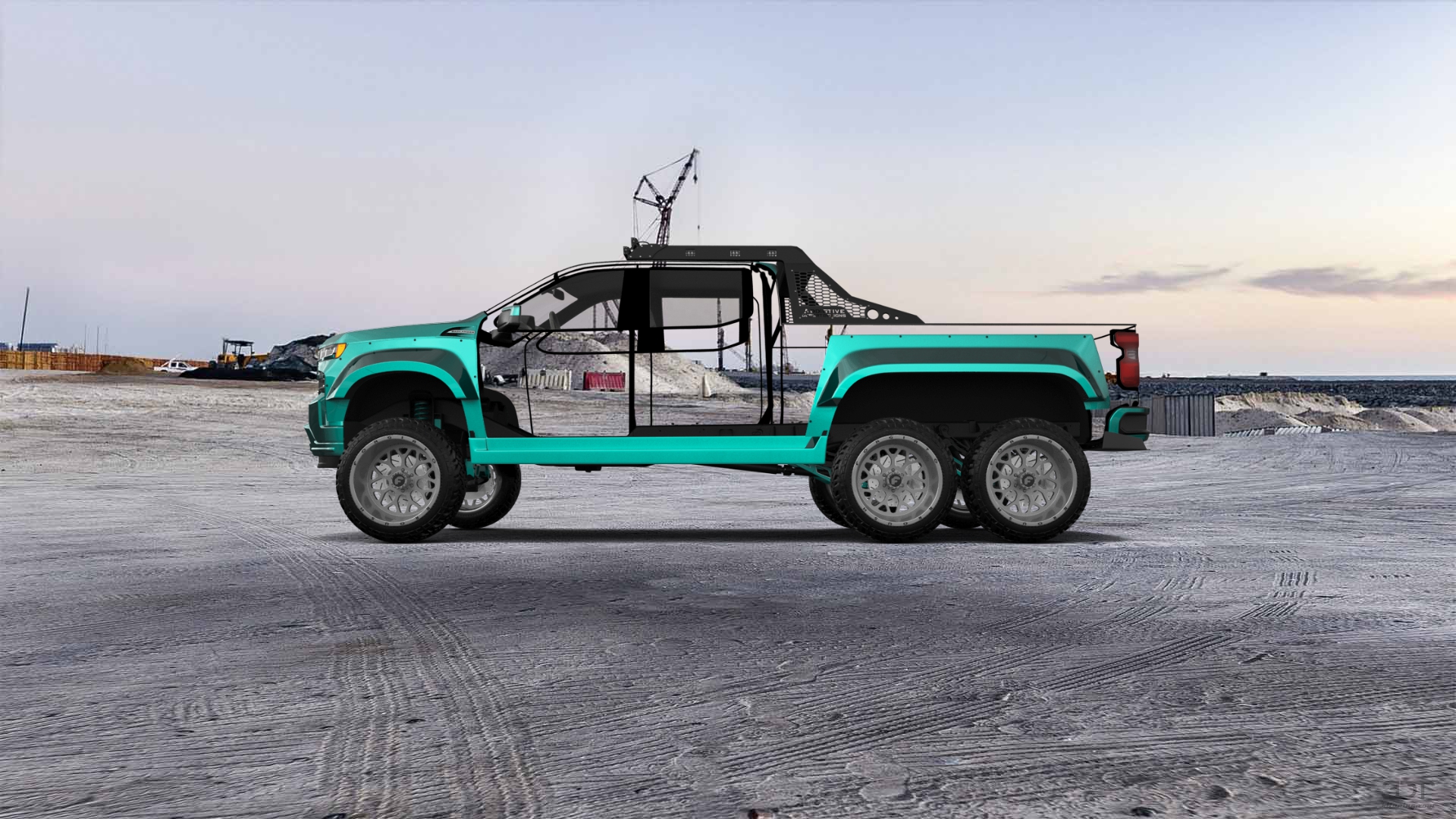 Chevrolet Silverado Hennessey Goliath 6X6 Truck 2020 tuning