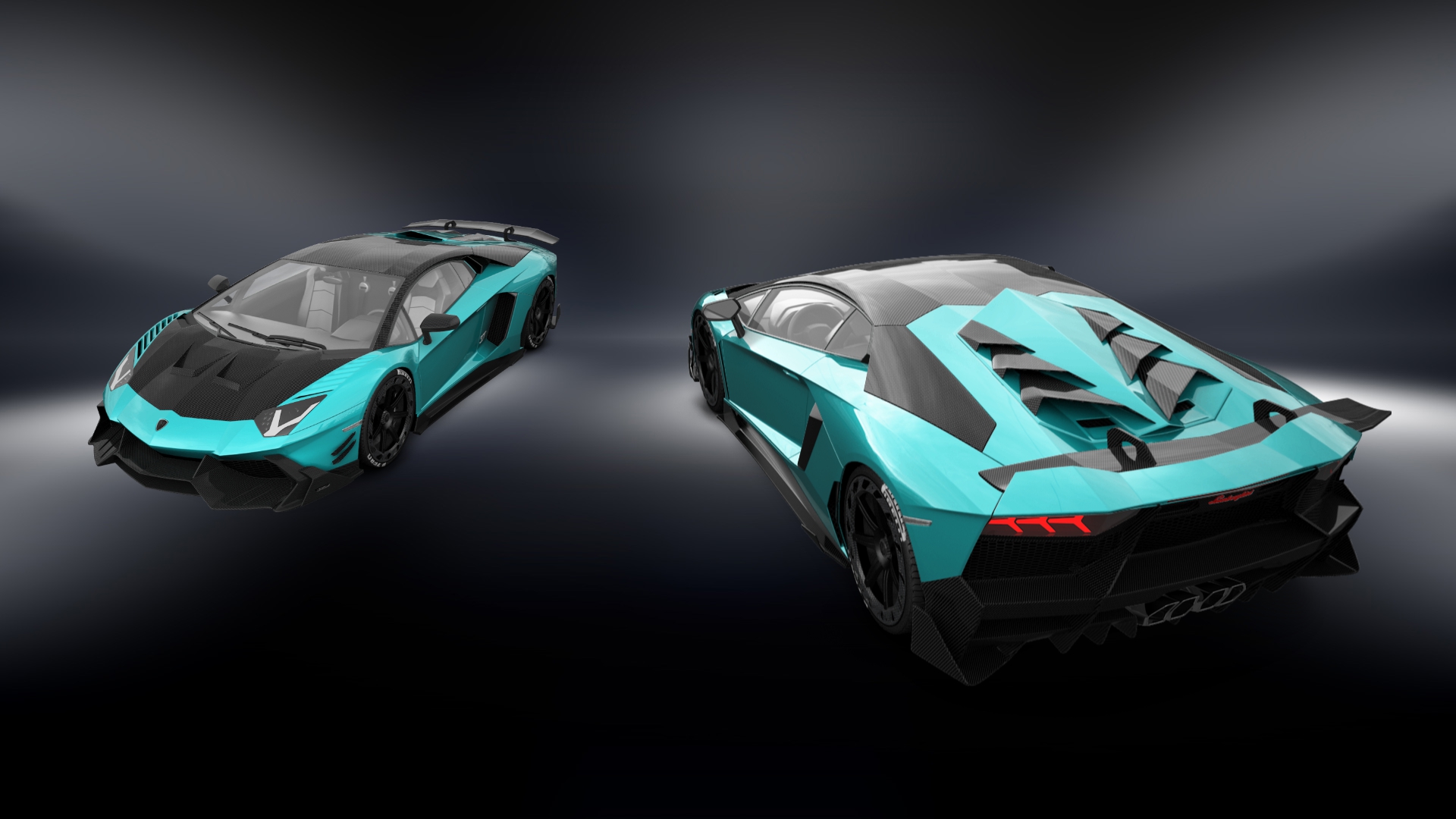 Lamborghini Aventador 2 Door Coupe 2012 tuning