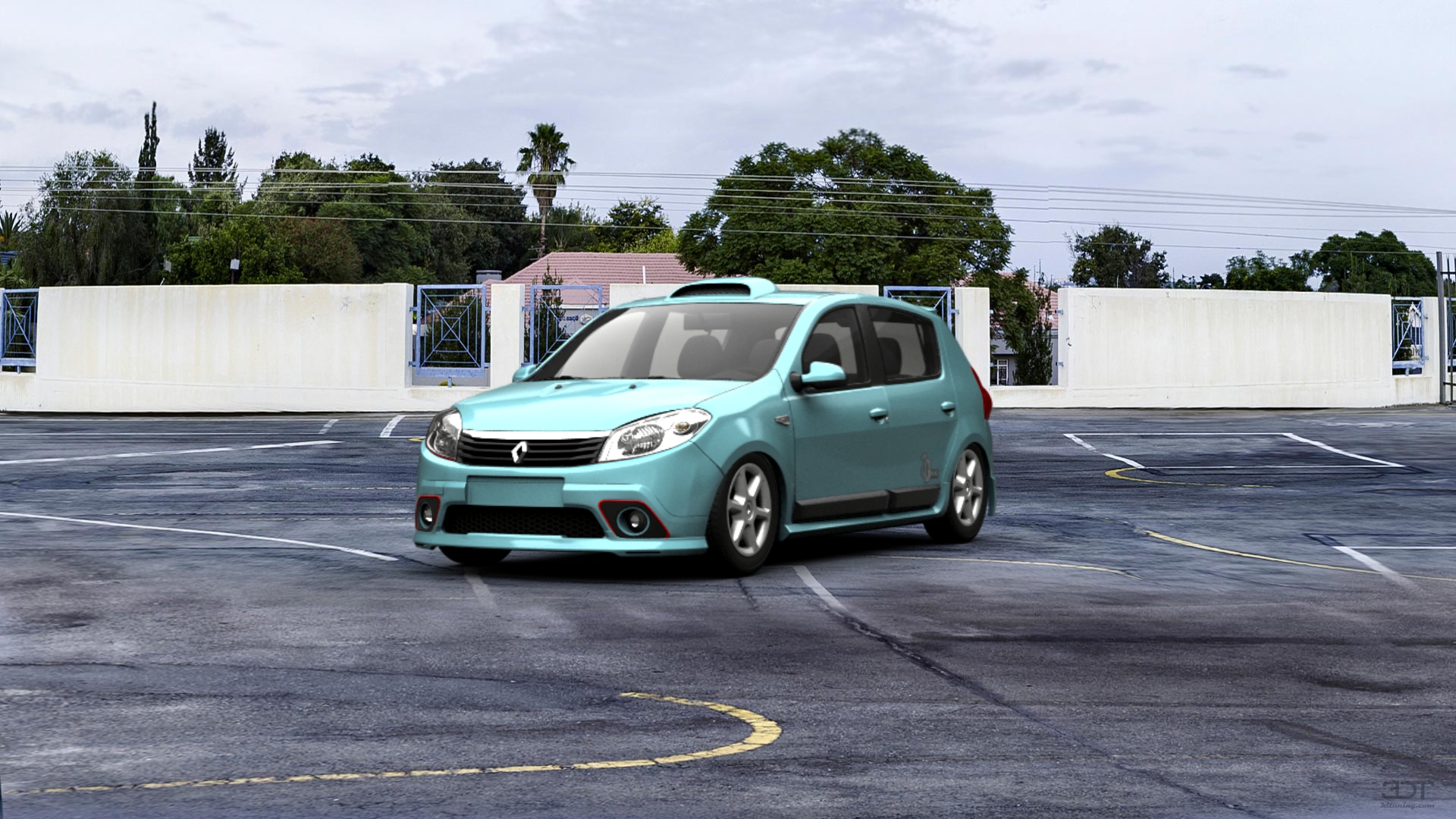 Renault Sandero 5 Door Hatchback 2011 tuning