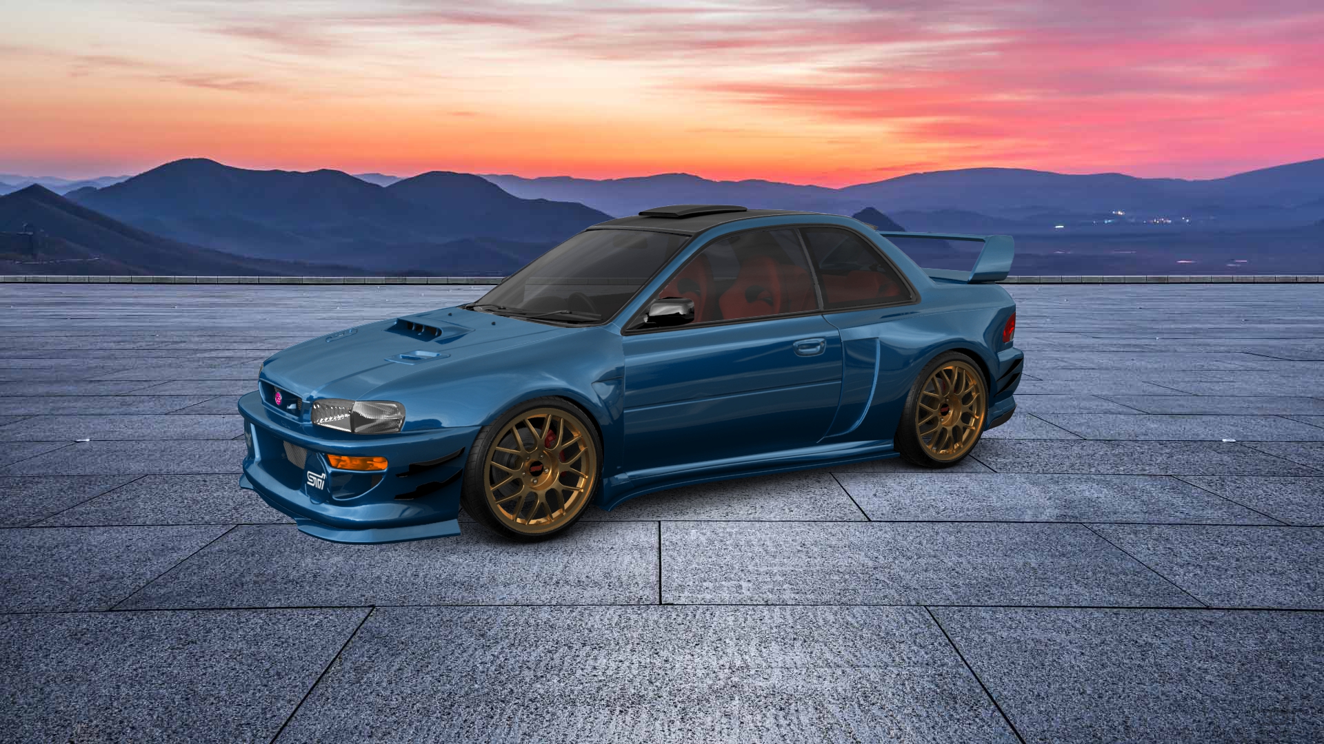 Subaru Impreza WRX STI 22B 2 Door Coupe 2000