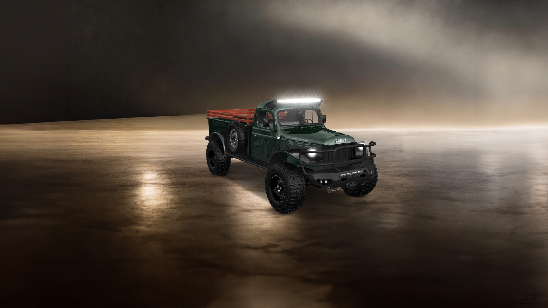 Dodge Power Wagon 2 Door pickup truck 1947