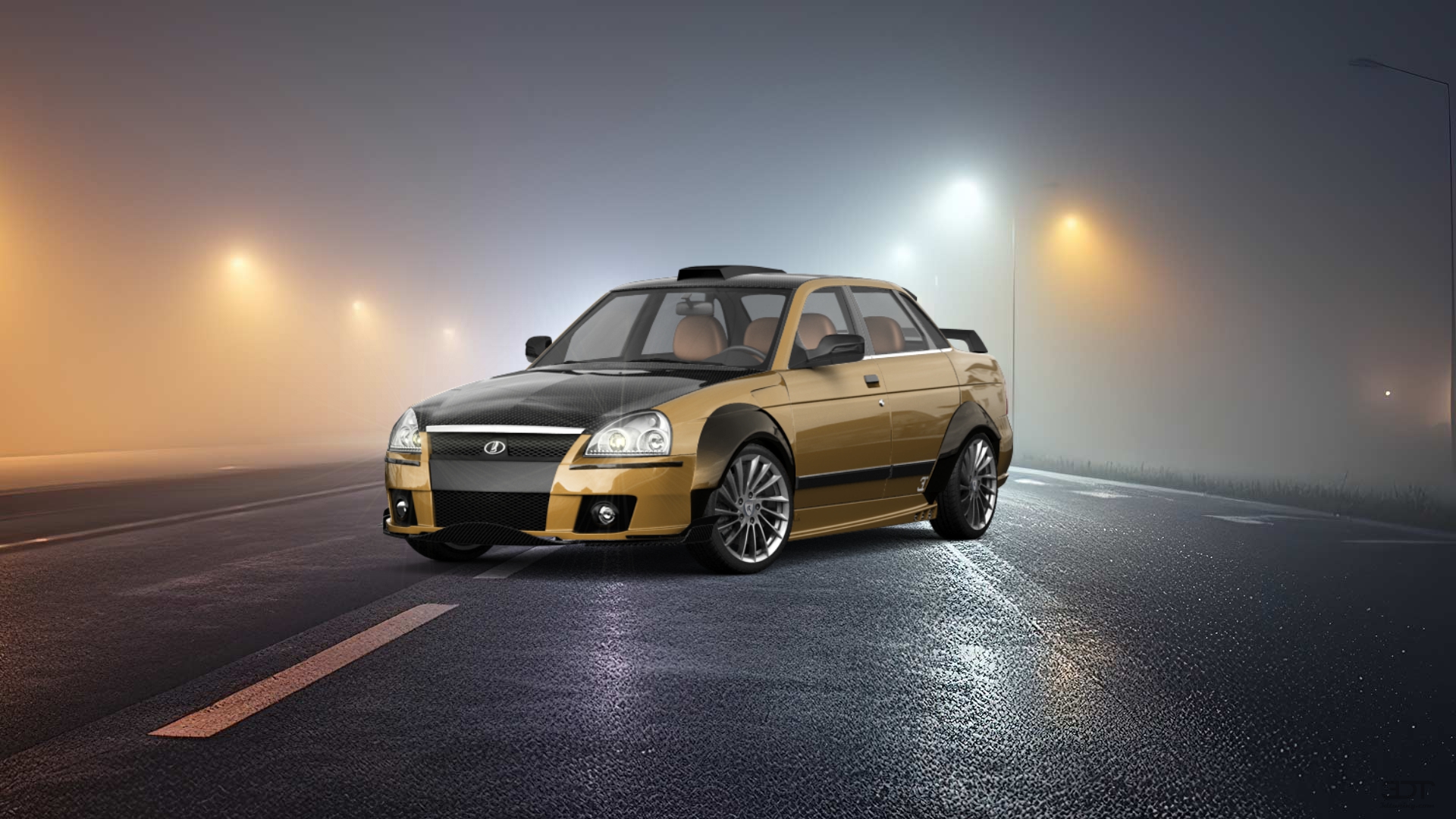 Lada Priora 2170 Sedan 2012 tuning
