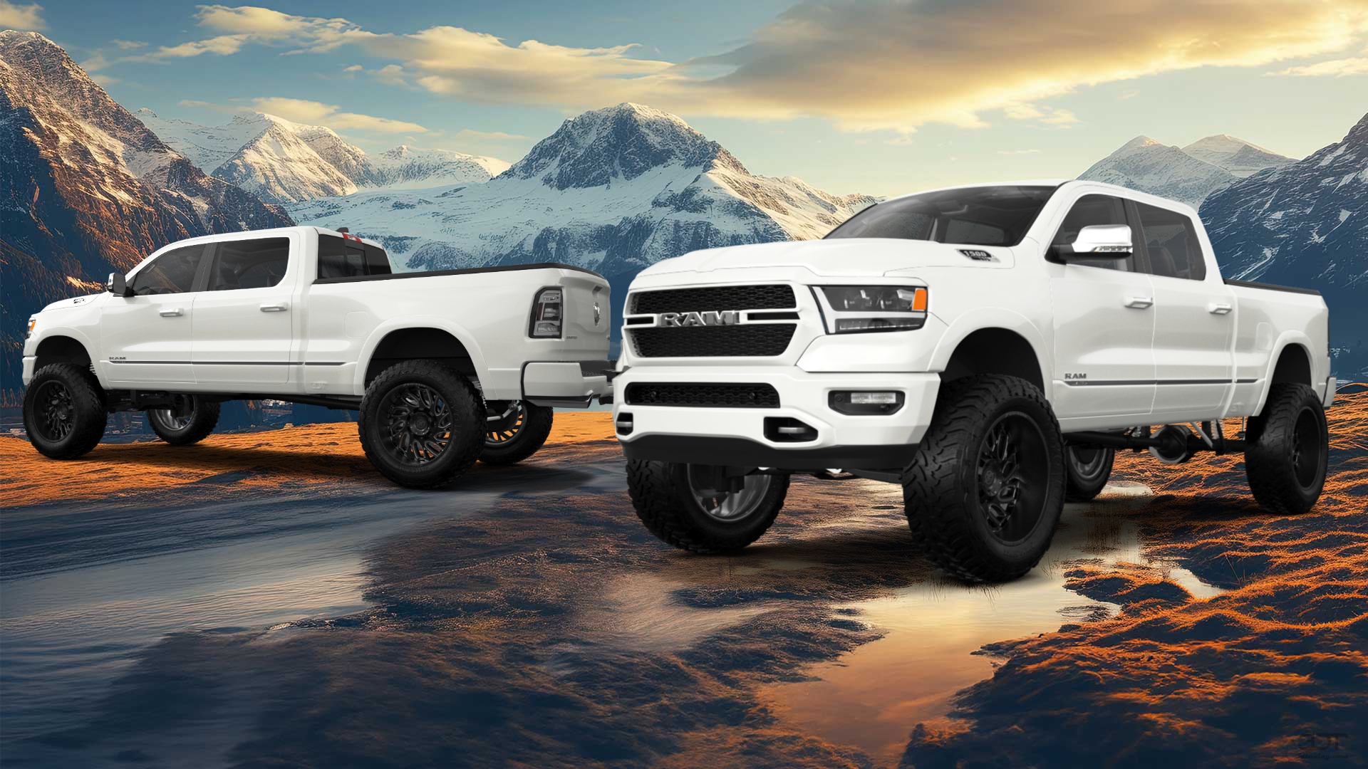Dodge Ram 1500 Crew Cab 6.4' box 4 Door Truck 2020