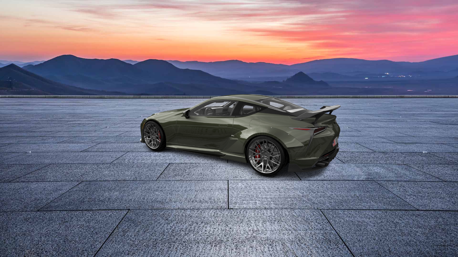 Lexus LC500 2 door fastback coupe 2017