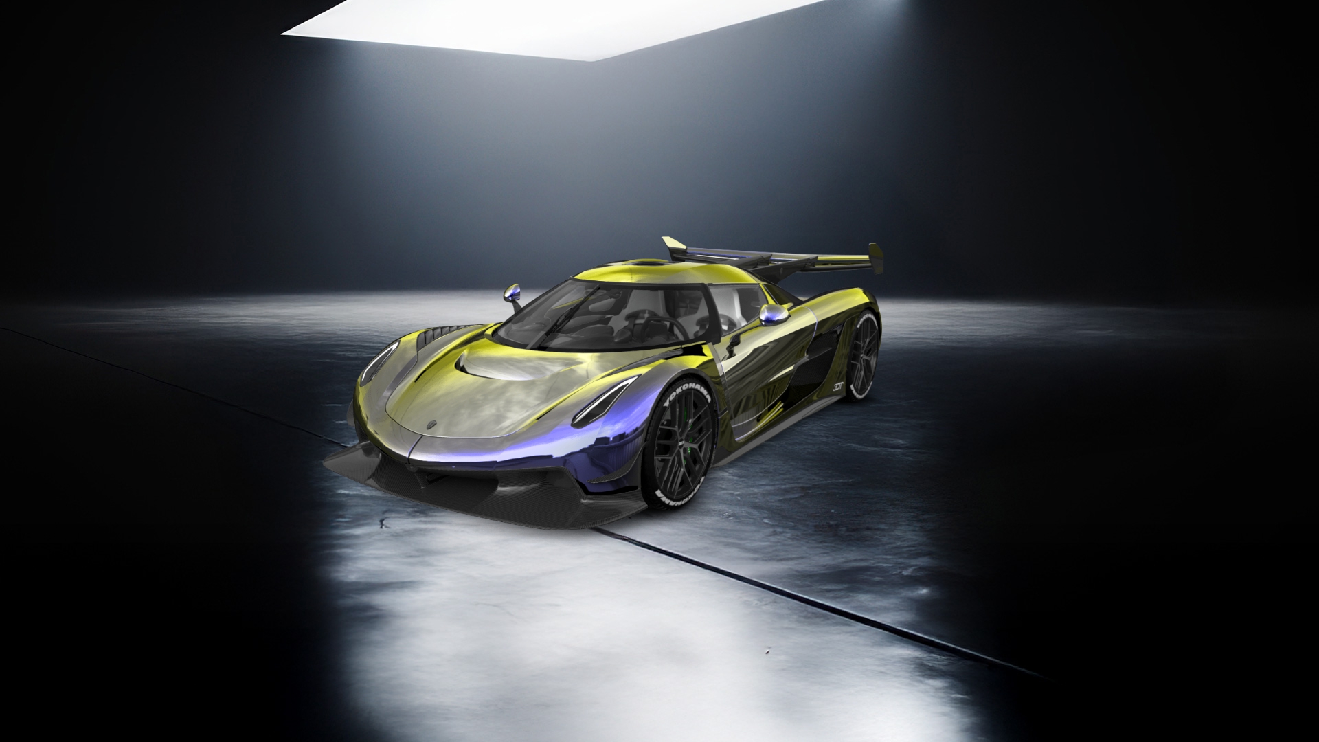 Koenigsegg Jesko 2 door targa top 2020