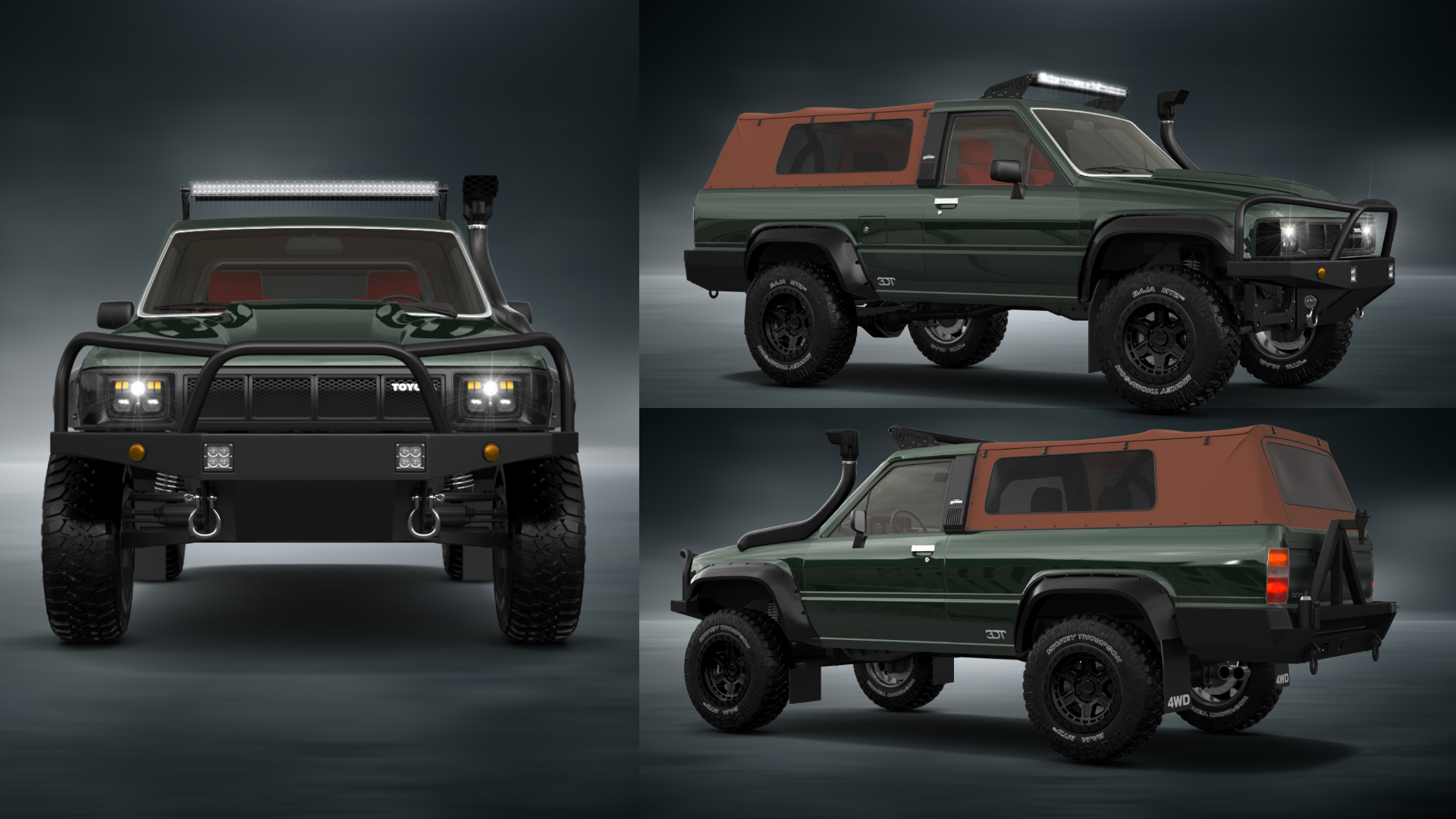 Toyota 4Runner 3 Door SUV 1984