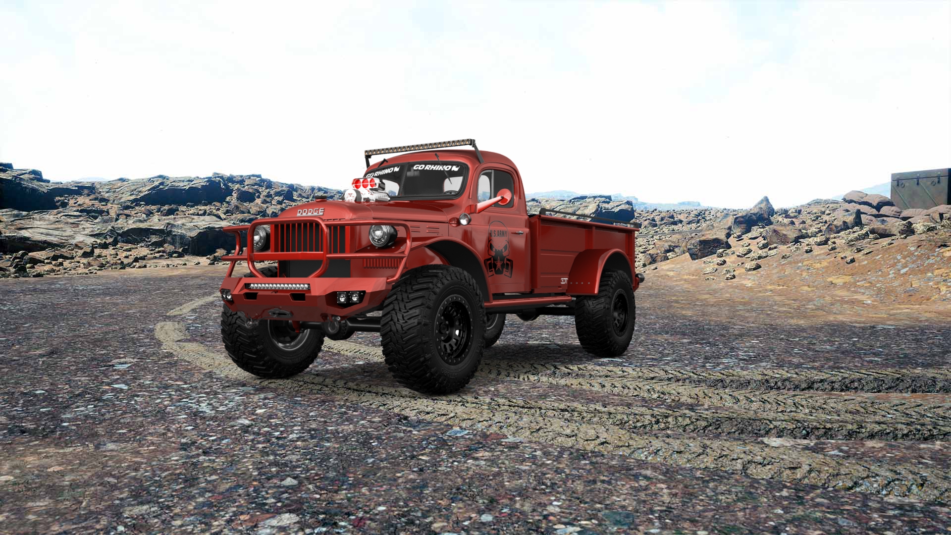 Dodge Power Wagon 2 Door pickup truck 1947 tuning
