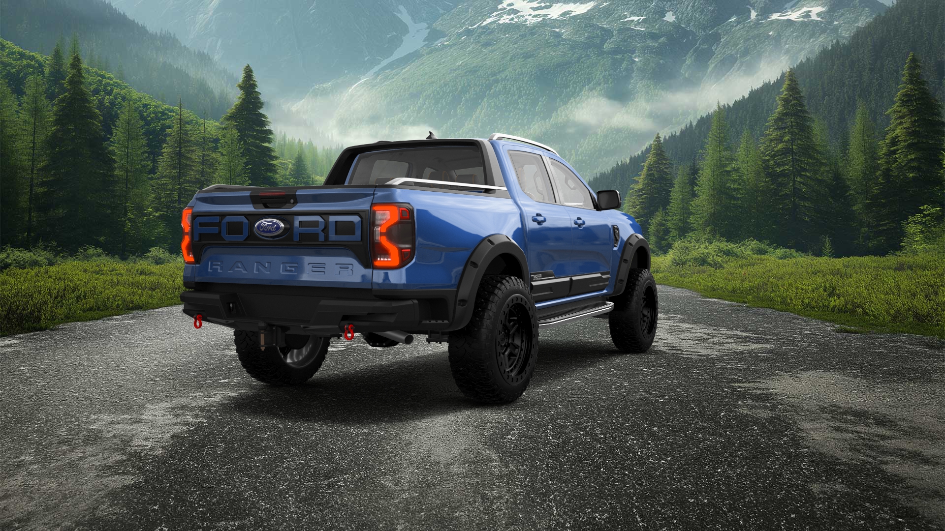 Ford Ranger 4 Door pickup truck 2022