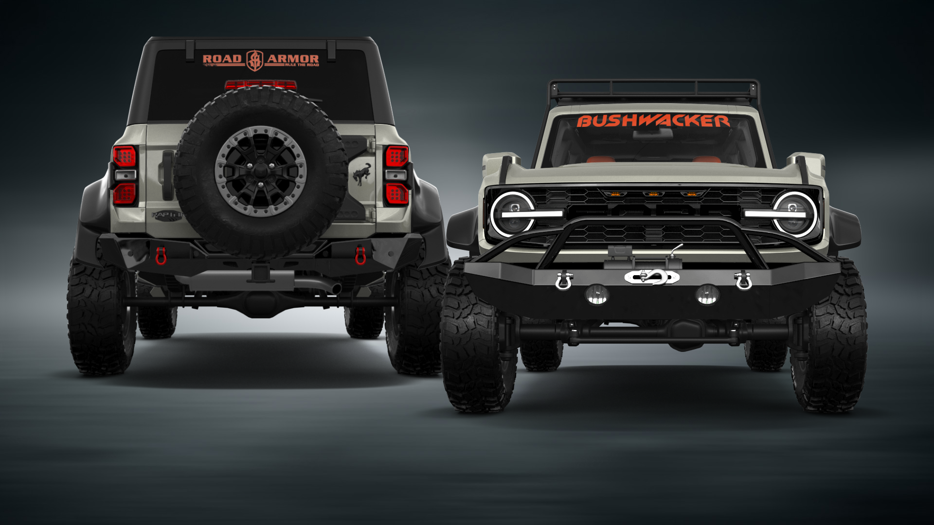 Ford Bronco Raptor 4 Door pickup truck 2022 tuning
