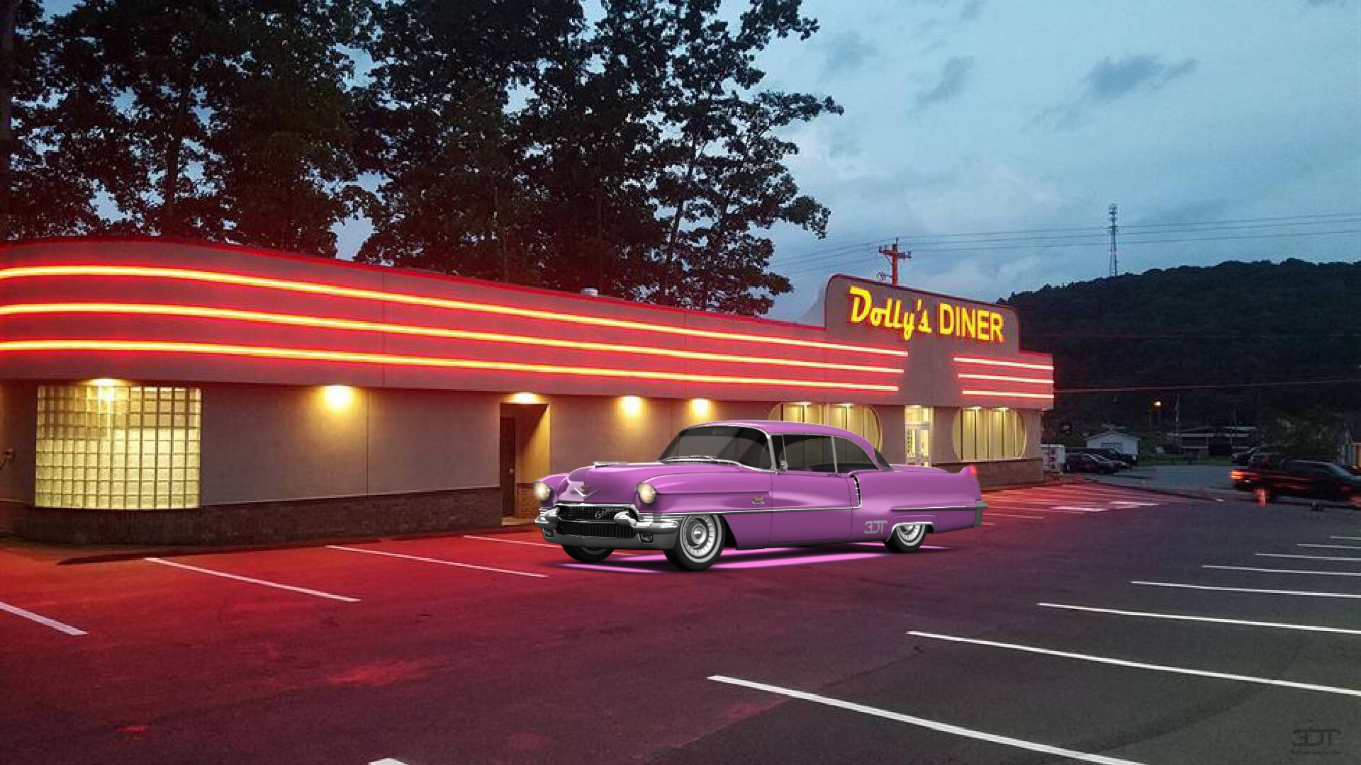Cadillac De Ville Coupe 1956