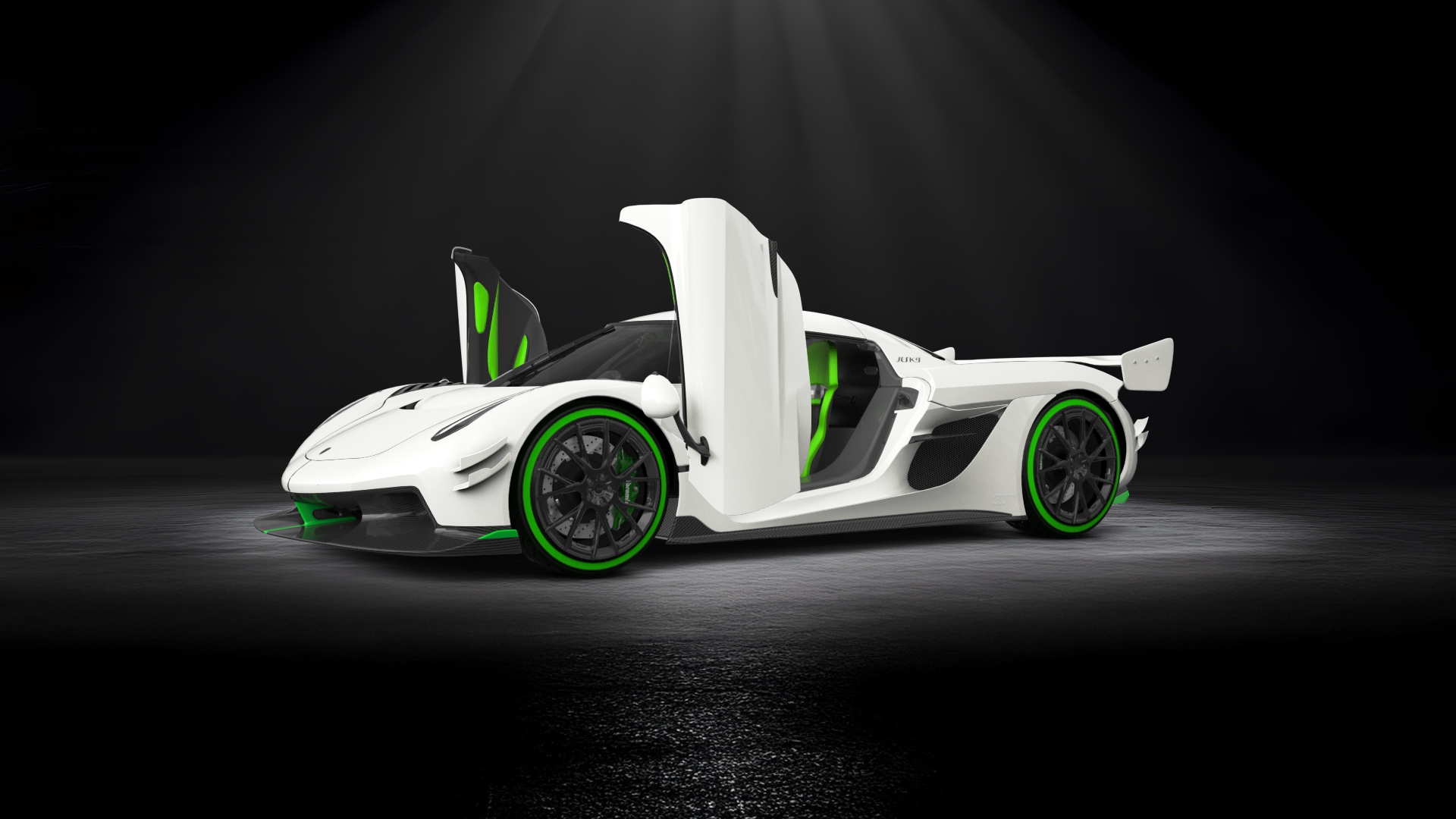 Koenigsegg Jesko 2 door targa top 2020 tuning