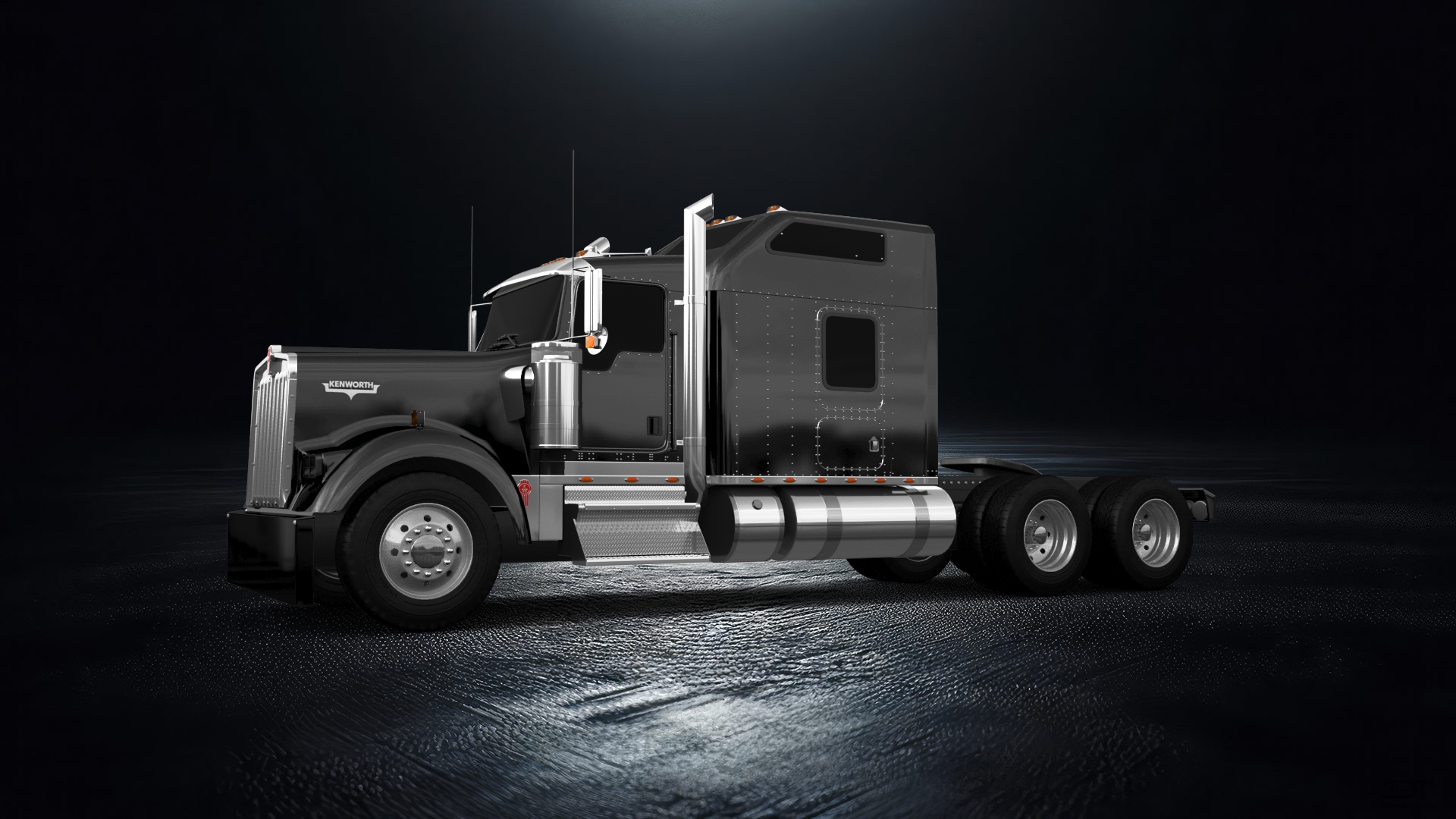 Kenworth W900 Sleeper Cab Truck 2015
