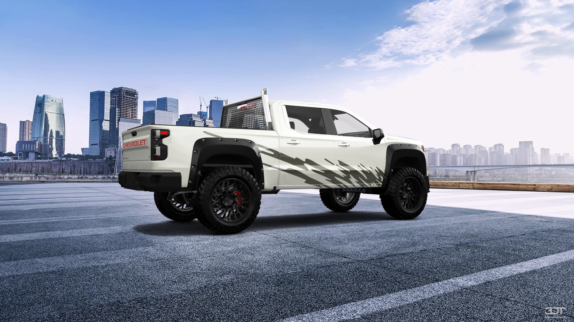 Chevrolet Silverado 1500 Crew Cab 5.8 ft box 4 Door pickup truck 2023 Images
