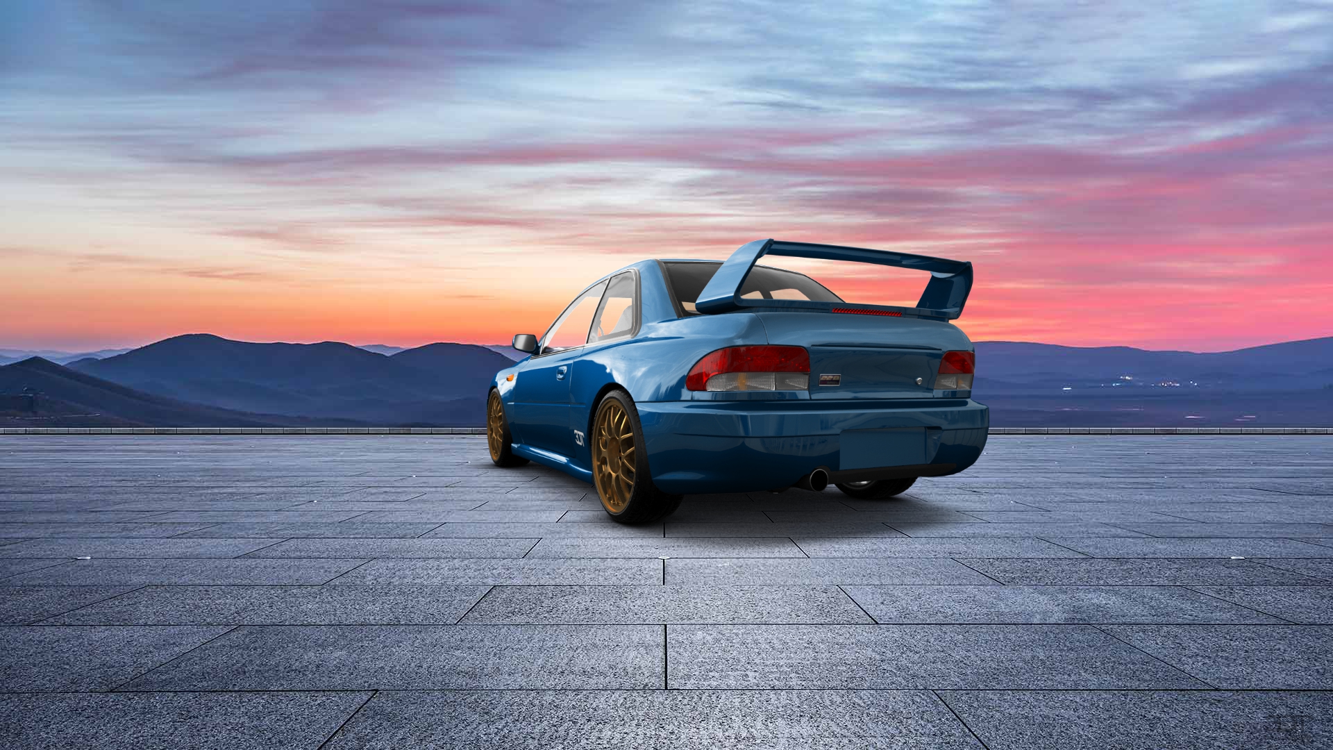Subaru Impreza WRX STI 22B 2 Door Coupe 2000