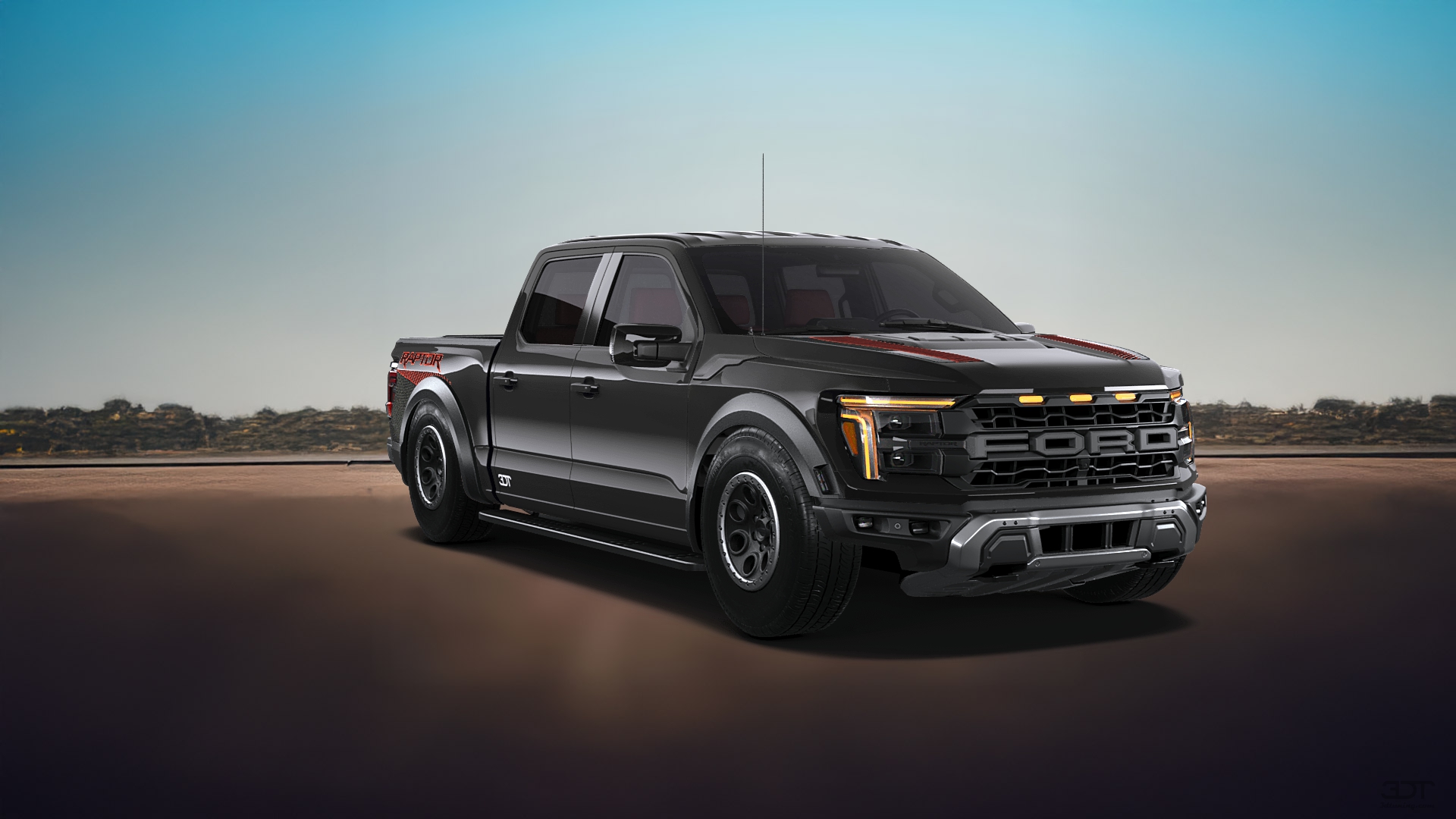 Ford F-150 Raptor 4 Door pickup truck 2024 tuning