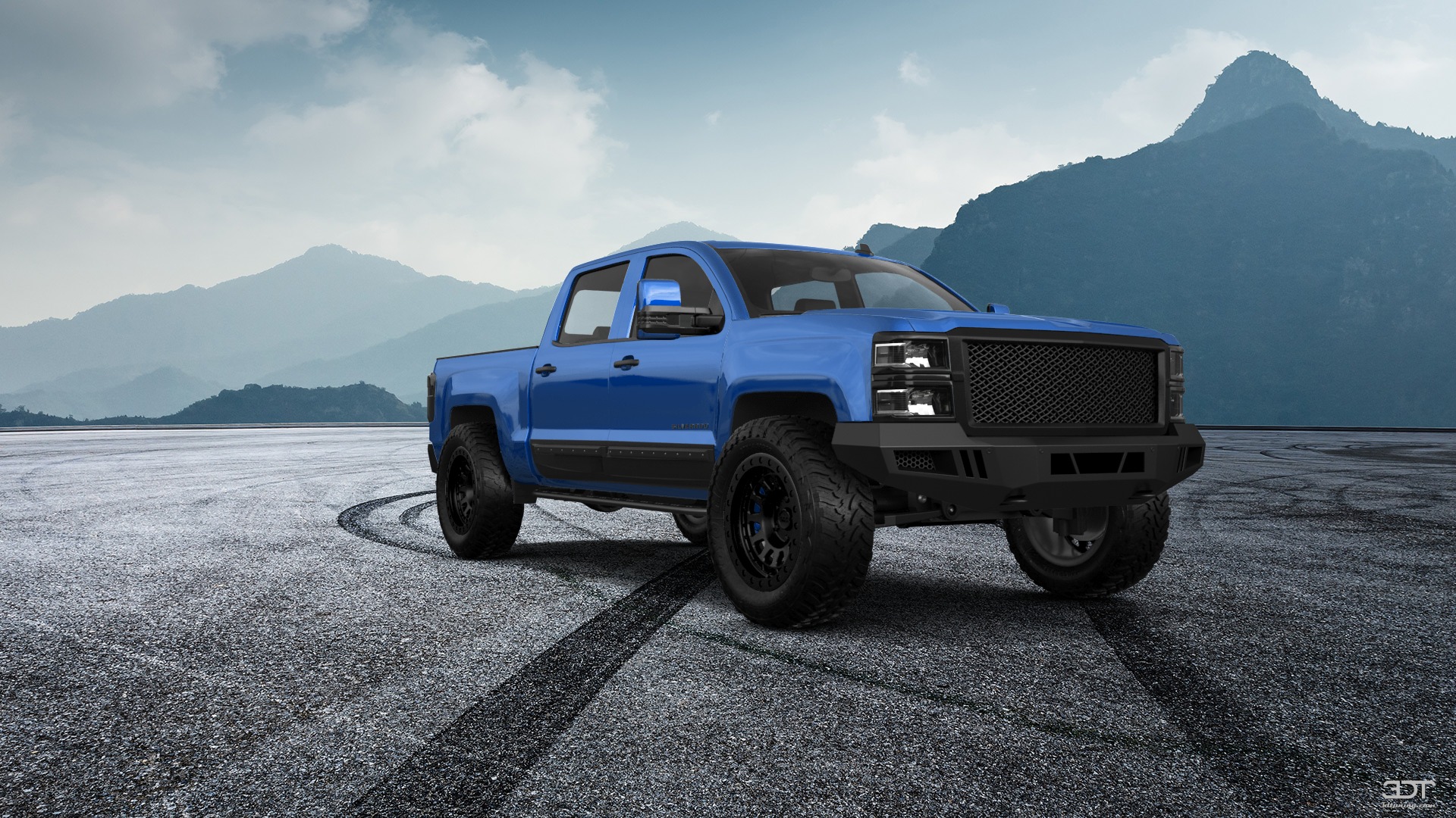 Chevrolet Silverado 1500 4 Door pickup truck 2014 tuning
