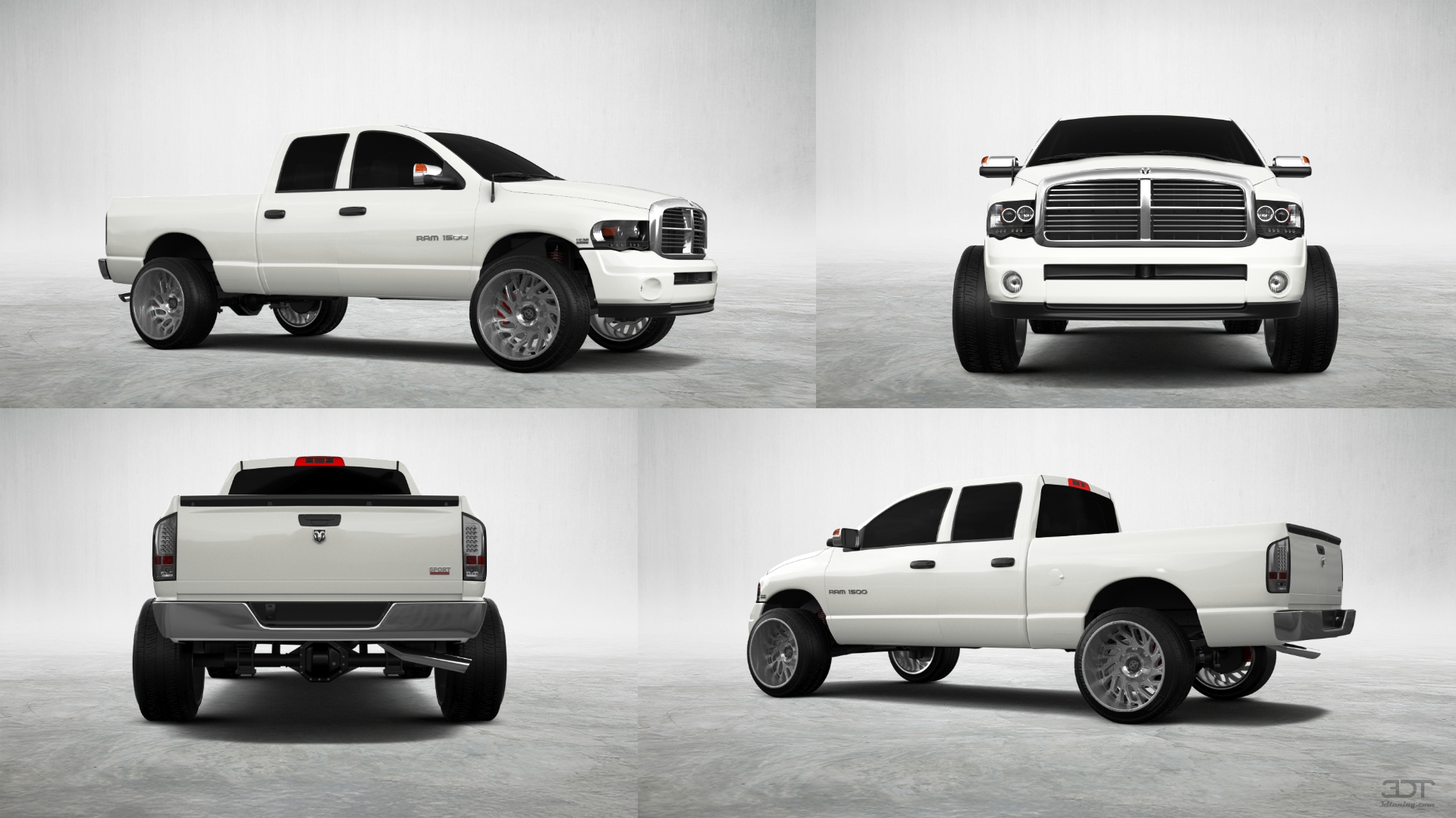 Dodge Ram 1500 6.4 ft box 4 Door pickup truck 2002