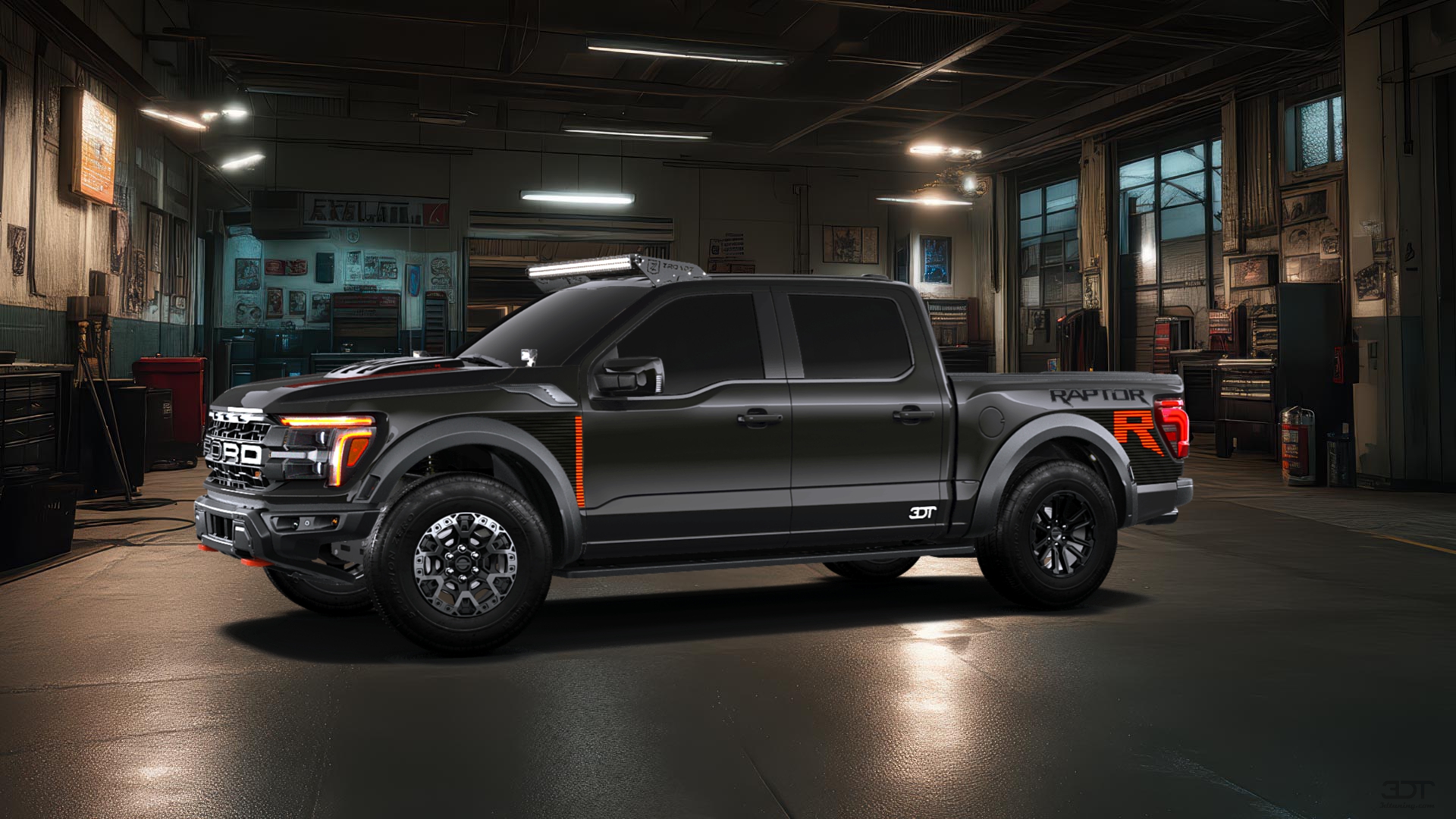 Ford F-150 Raptor 4 Door pickup truck 2024 tuning