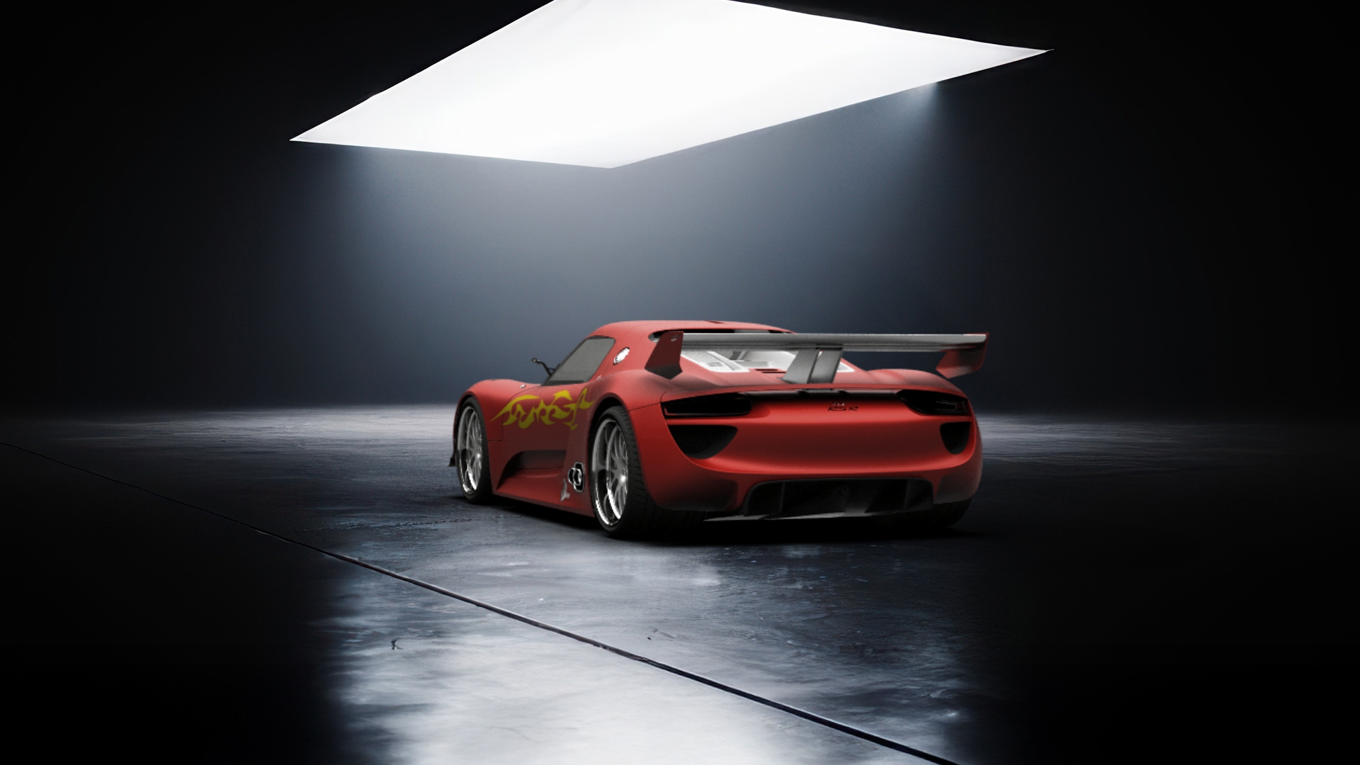 Porsche 918 RSR Coupe 2012 tuning