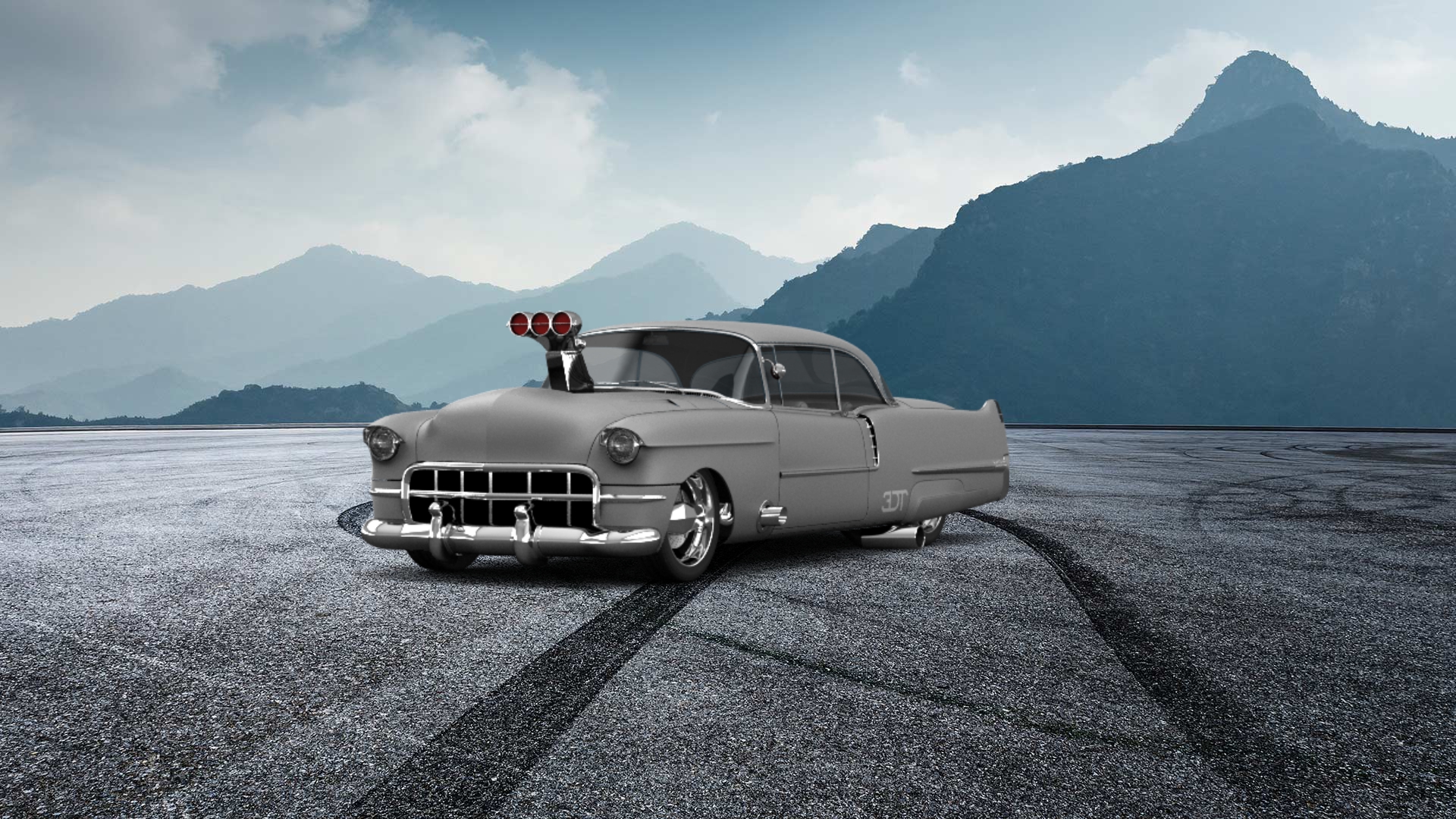 Cadillac De Ville Coupe 1956 tuning