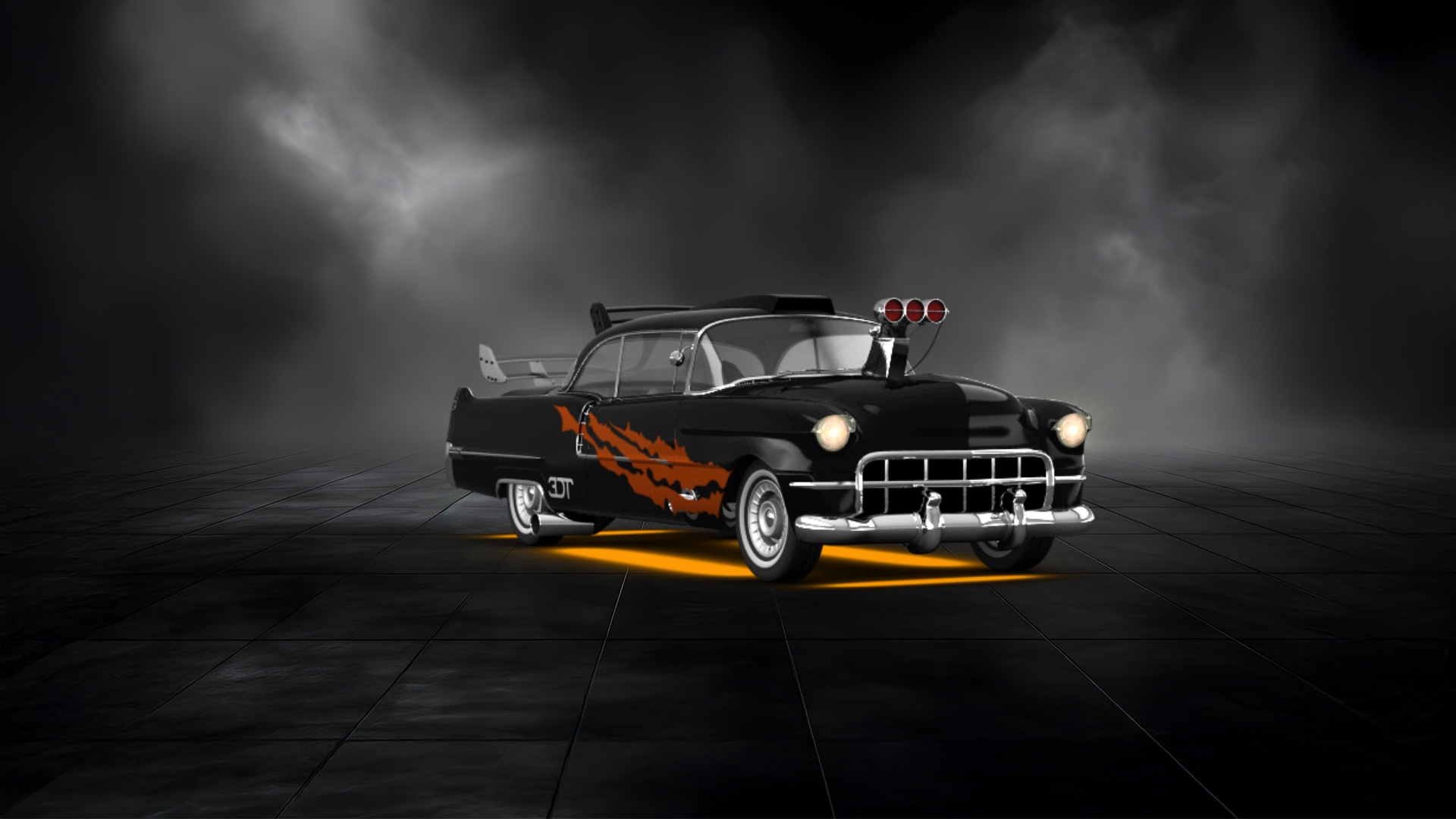 Cadillac De Ville Coupe 1956 tuning