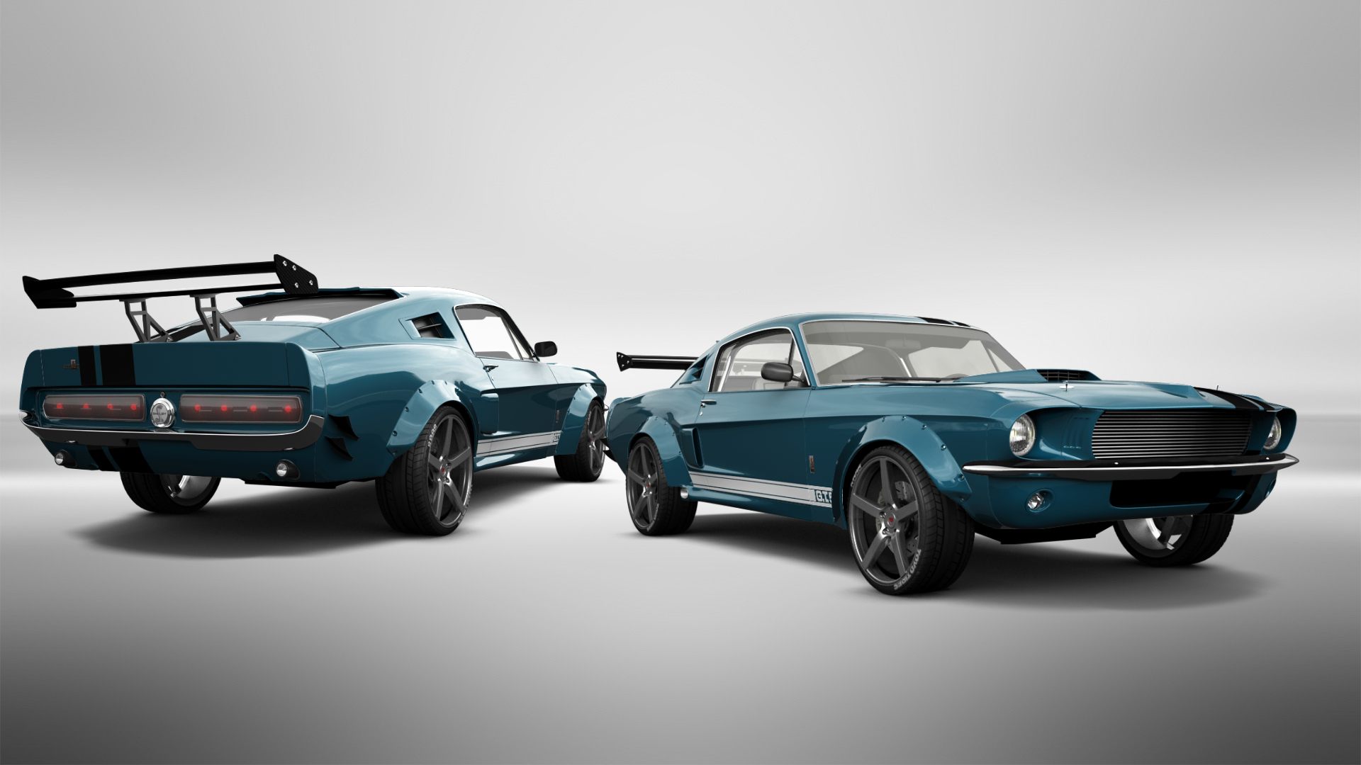 Mustang GT500 2 Door Coupe 1968