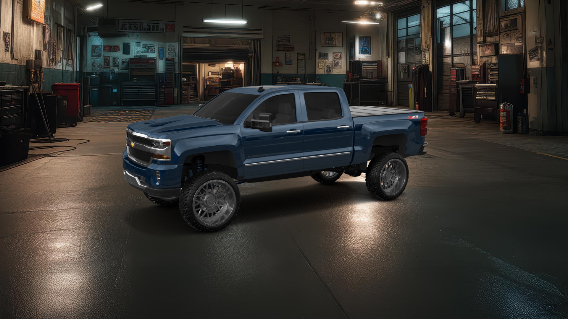Chevrolet Silverado 1500 4 Door pickup truck 2016 Images