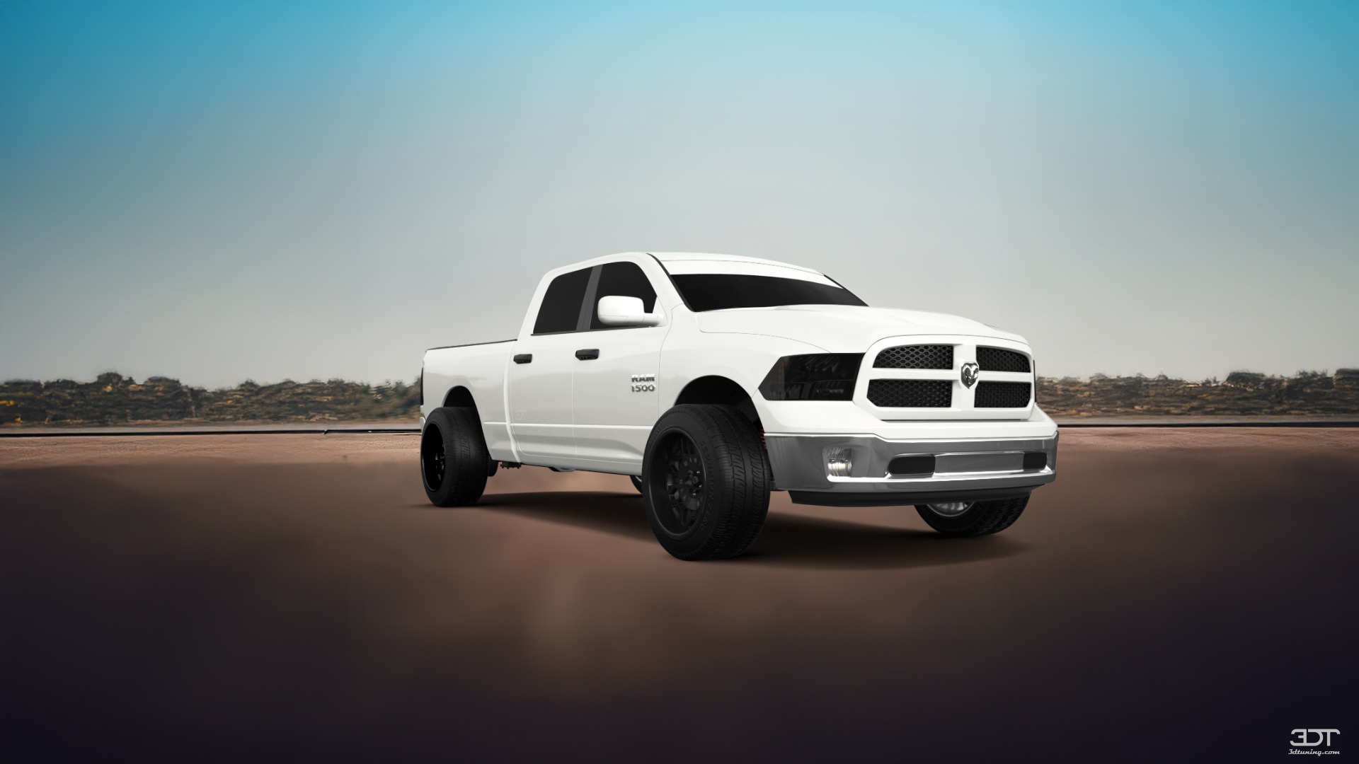 Dodge Ram 1500 6.4 ft box 4 Door pickup truck 2013 tuning