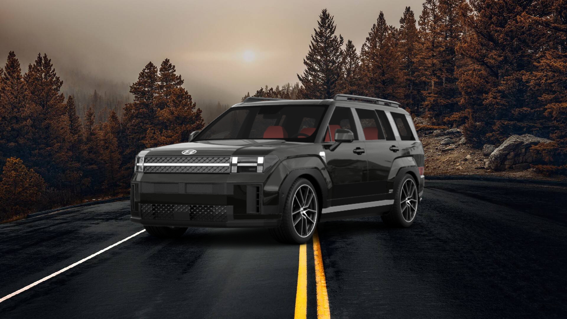 Hyundai Santa Fe 5 Door SUV 2024 tuning