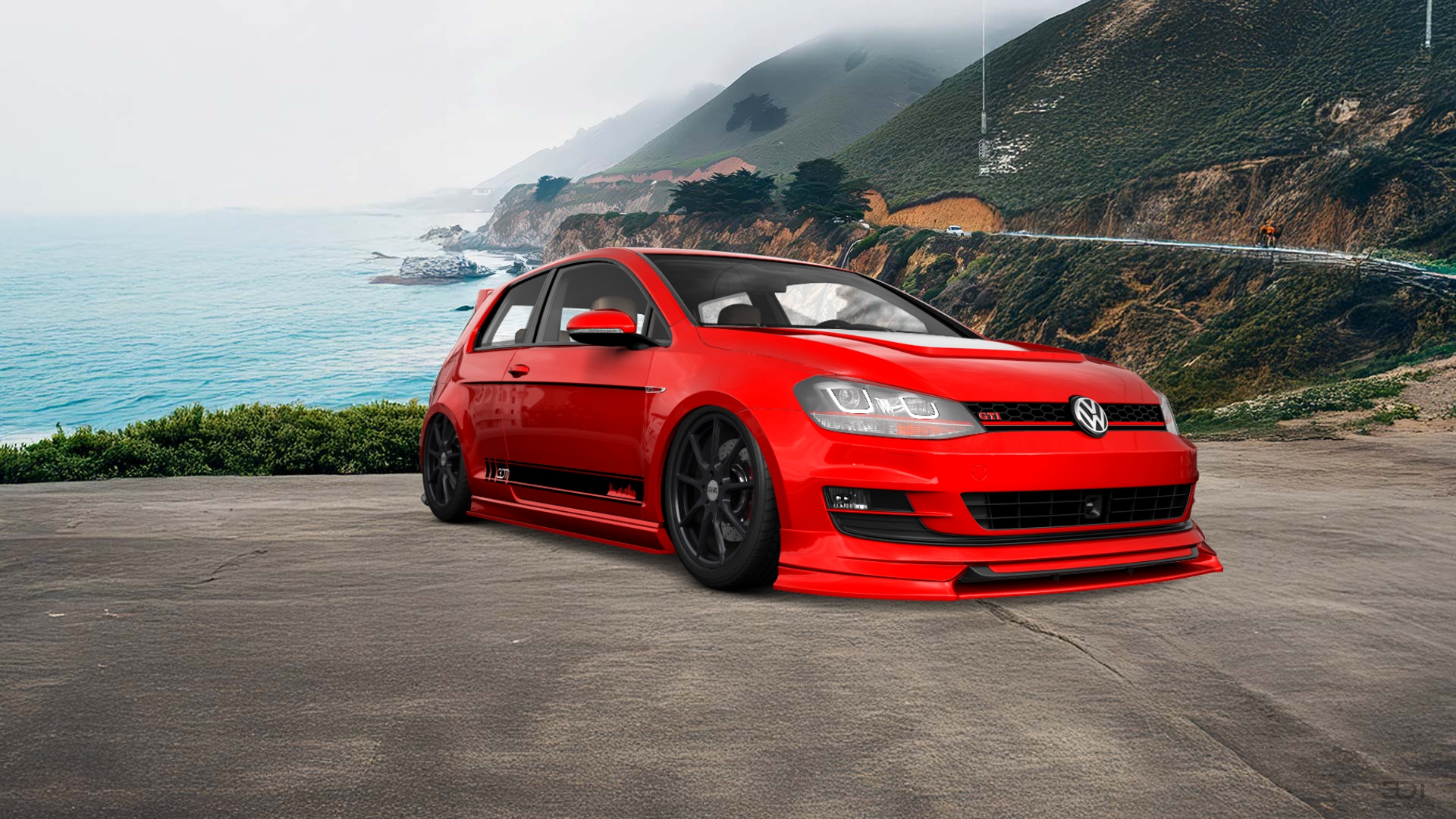 Volkswagen Golf 7 3 Door Hatchback 2013 tuning