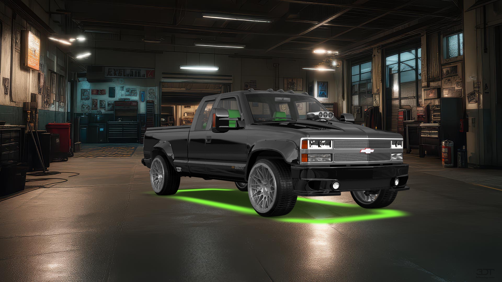 Chevrolet K2500 Extended Cab Pickup 1989 tuning