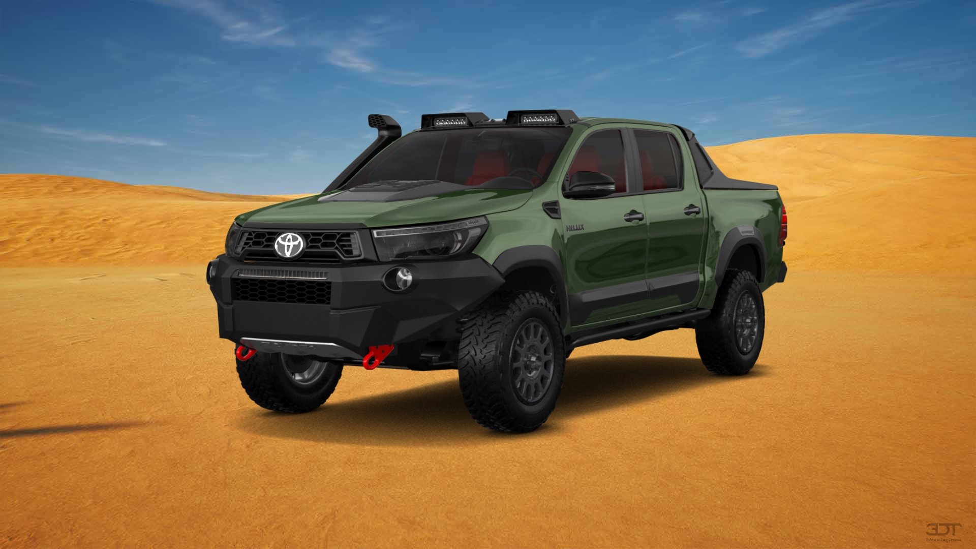 Toyota Hilux Double Cab 4 Door pickup truck 2015 tuning