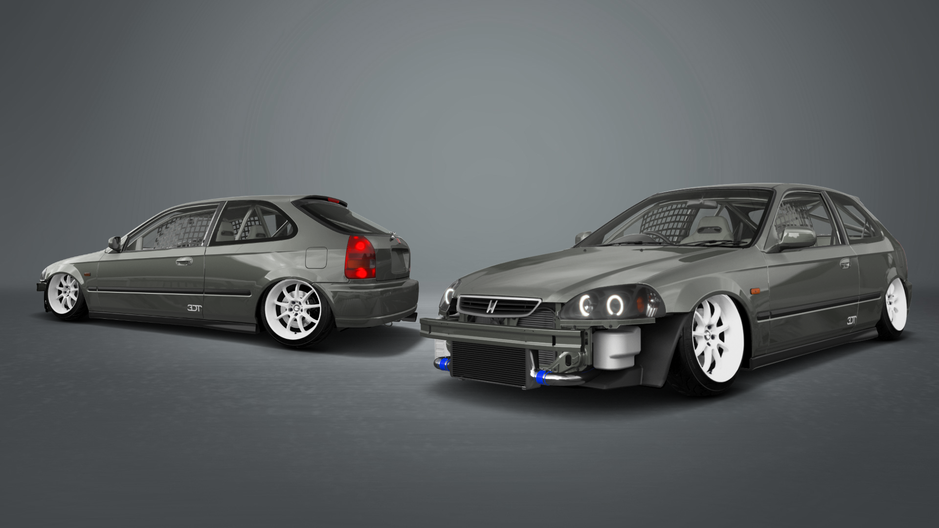 Honda Civic 3 Door Hatchback 1997 tuning
