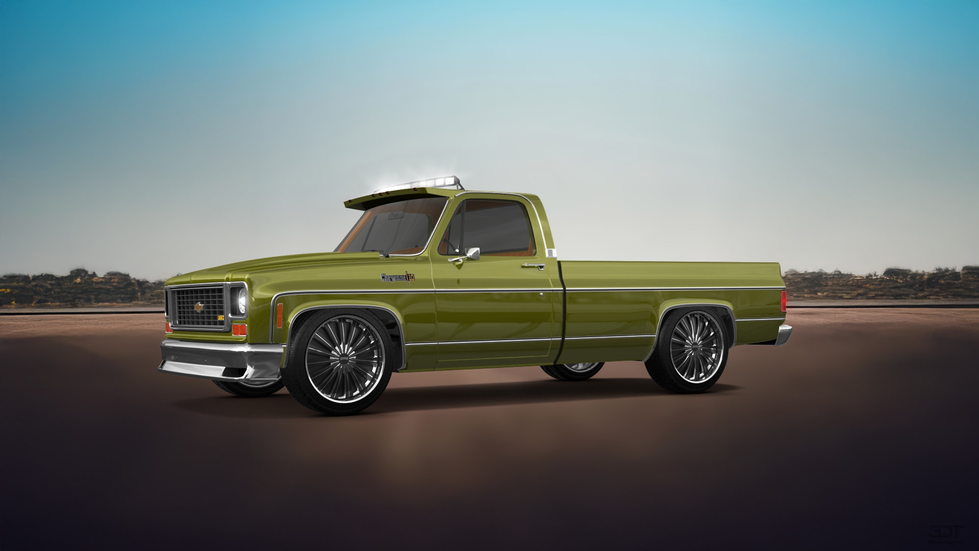 Chevrolet Silverado C-10 2 Door pickup truck 1973 tuning