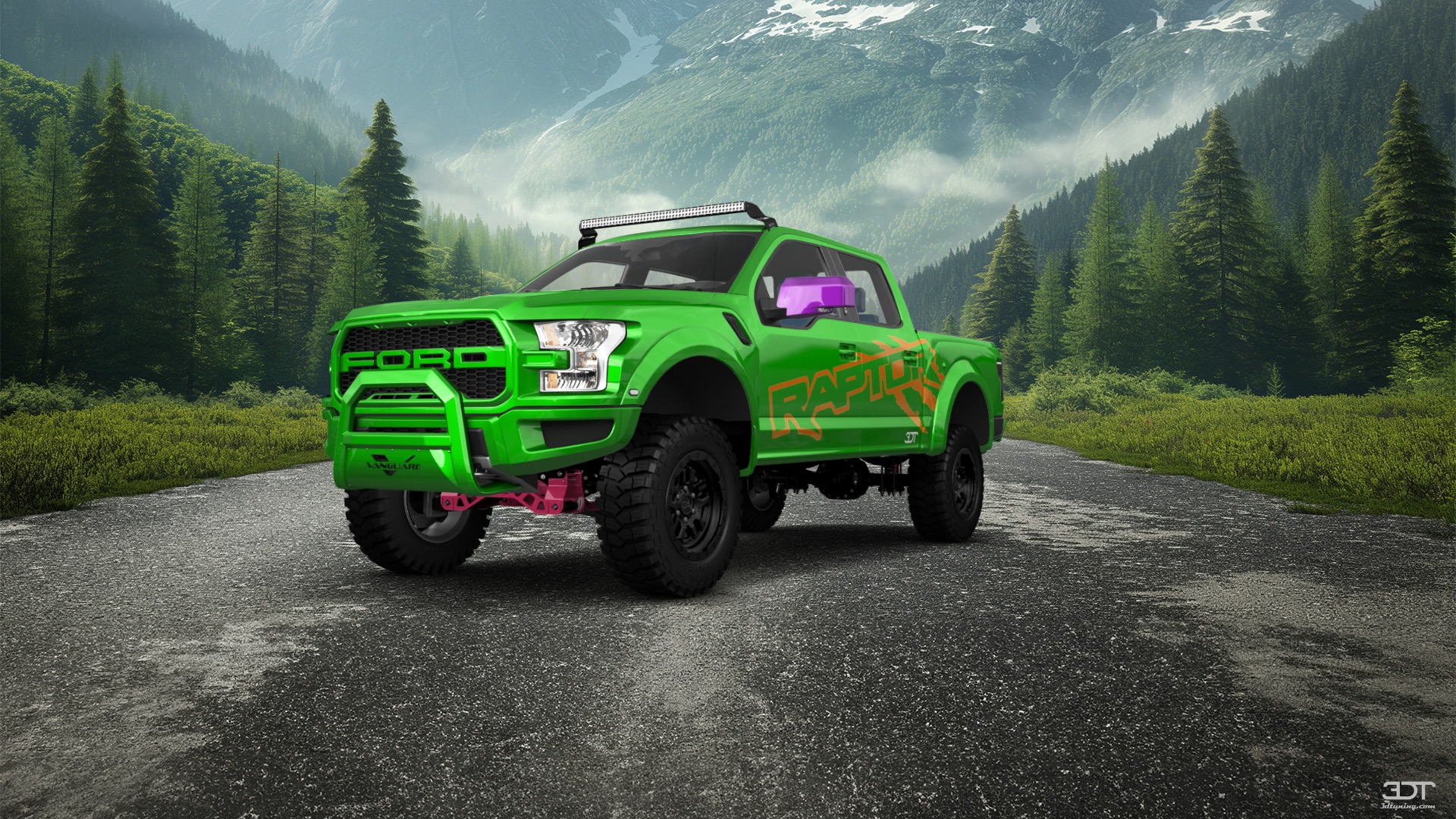 Ford F-150 Raptor 4 Door pickup truck 2017