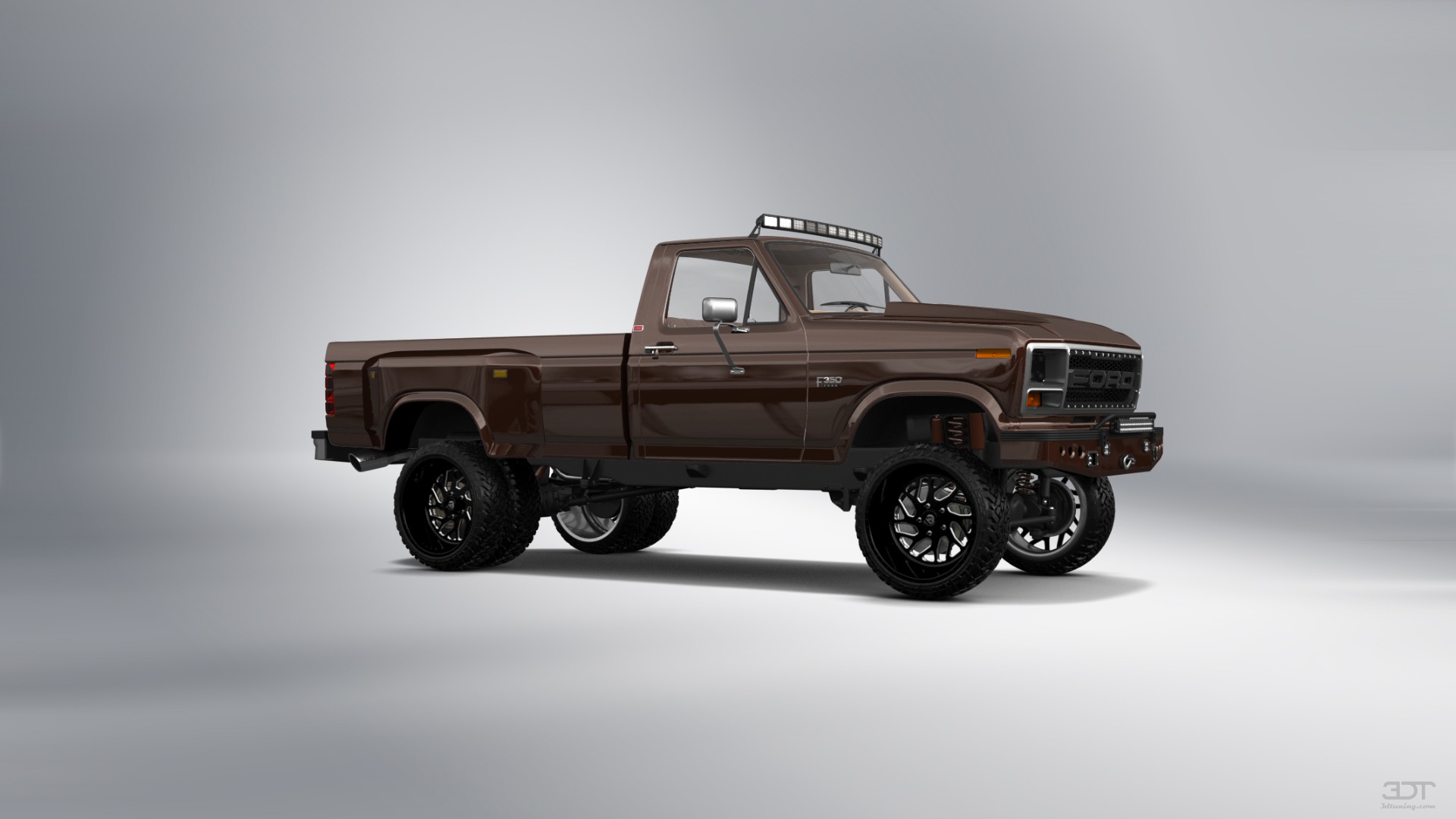 Ford F-350 Dually Regular Cab 2 Door pickup truck 1980 tuning