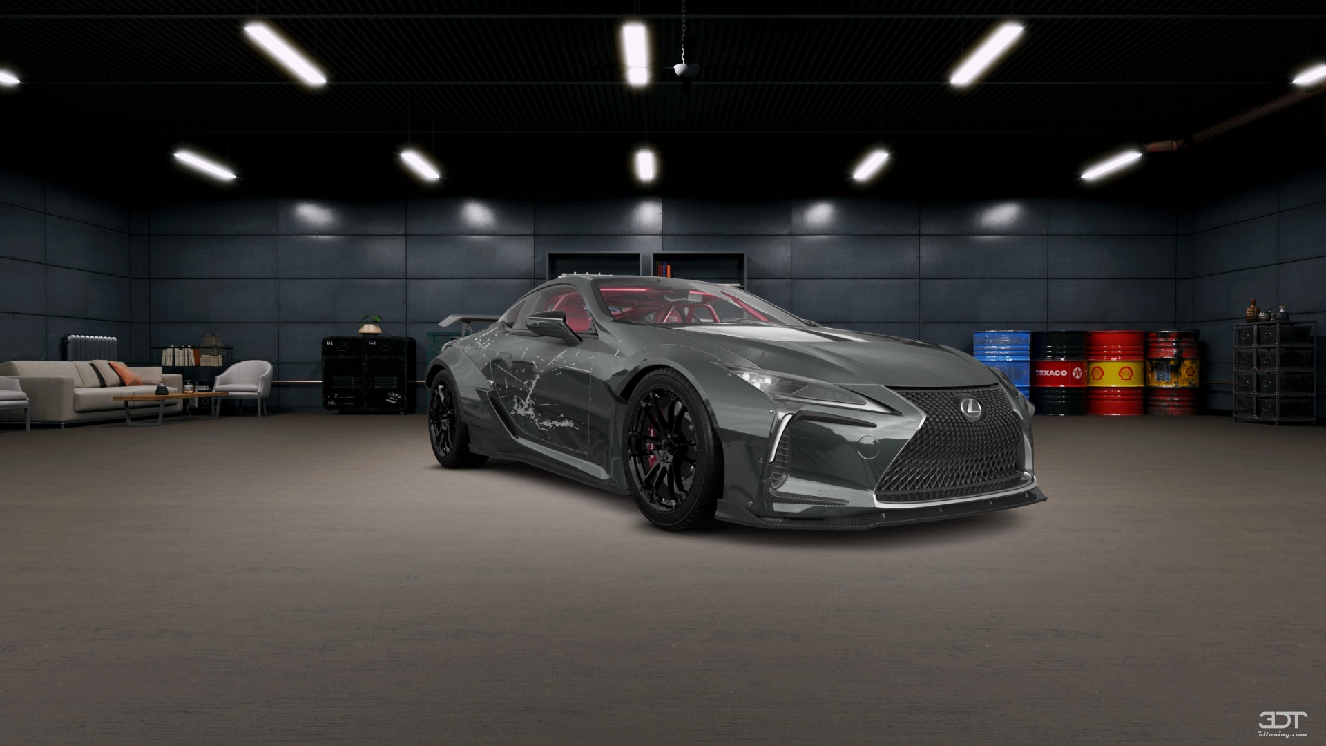 Lexus LC500 2 door fastback coupe 2017 tuning