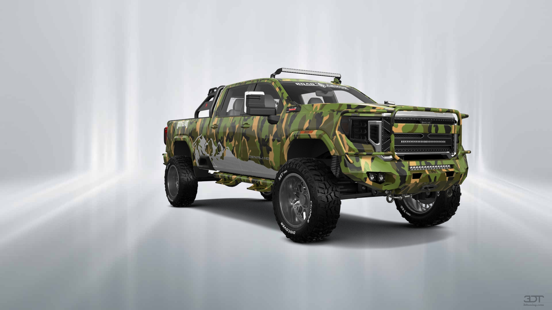 GMC Sierra 2500 HD 4 Door pickup truck 2020 tuning