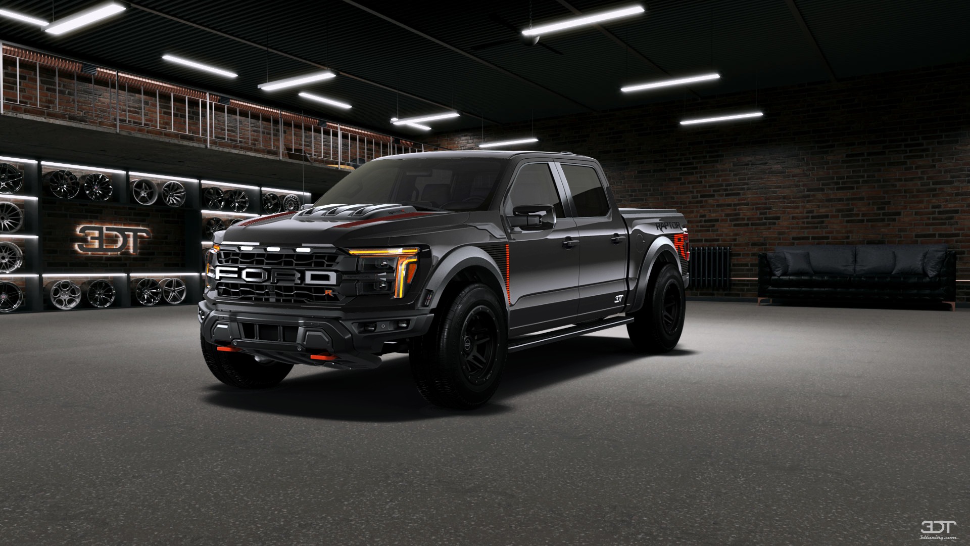 Ford F-150 Raptor 4 Door pickup truck 2024 tuning