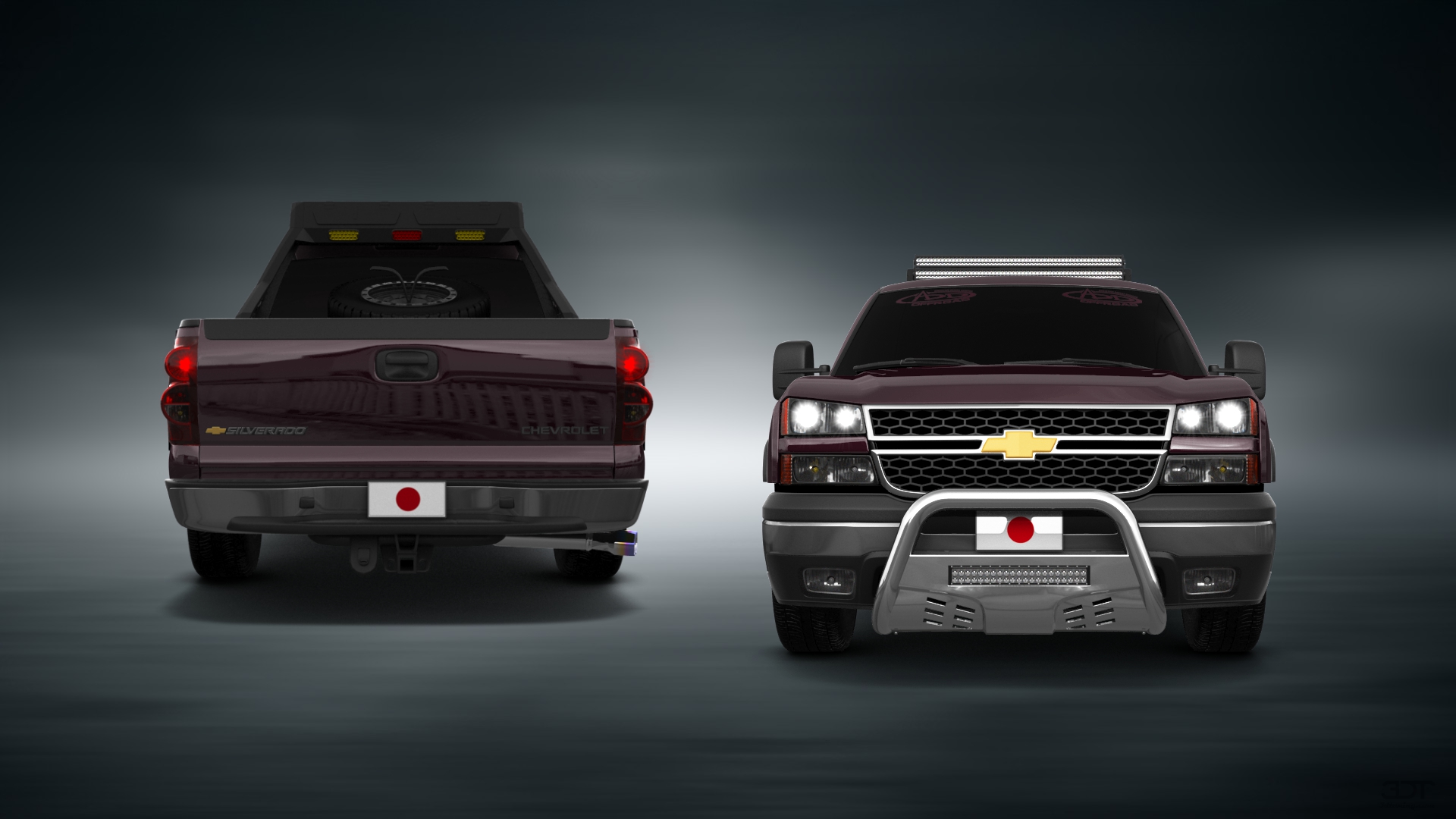 Chevrolet Silverado 2500 HD Long Box 4 Door pickup truck 2002 tuning