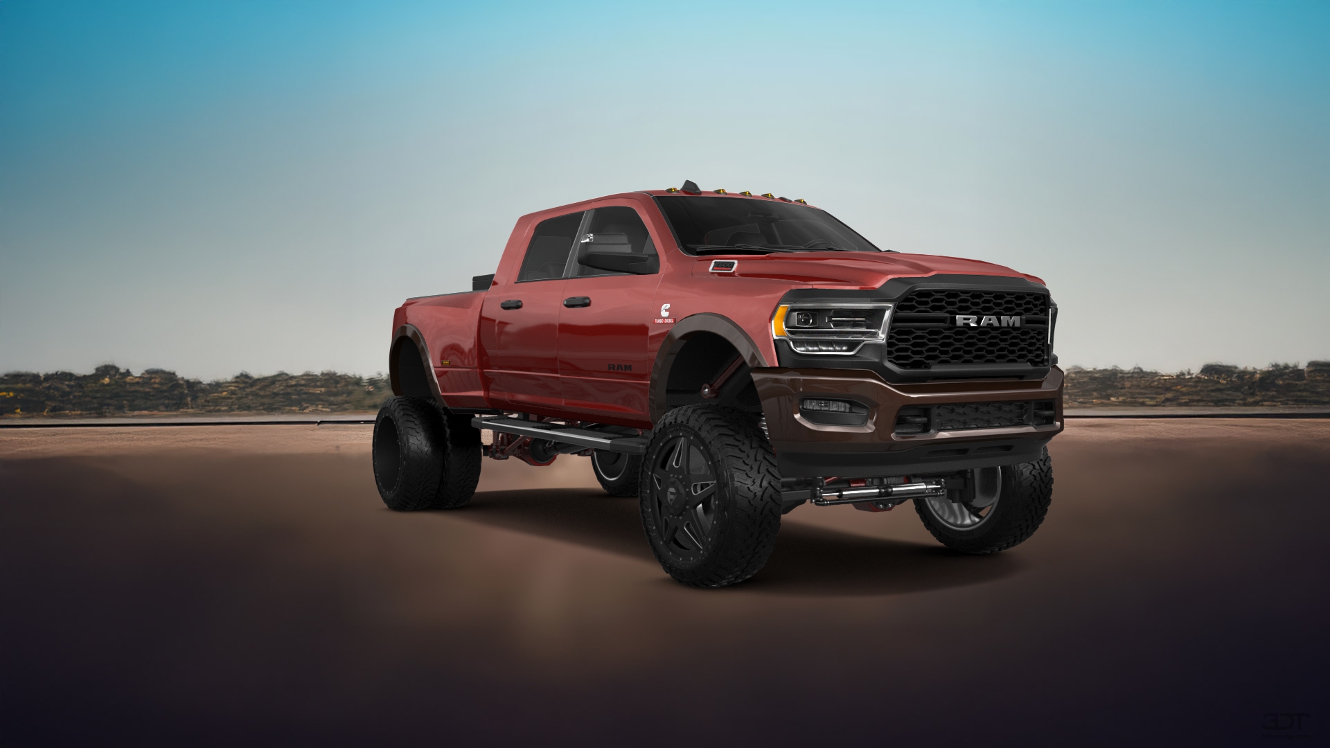 Dodge Ram 3500 4 Door pickup truck 2020 tuning