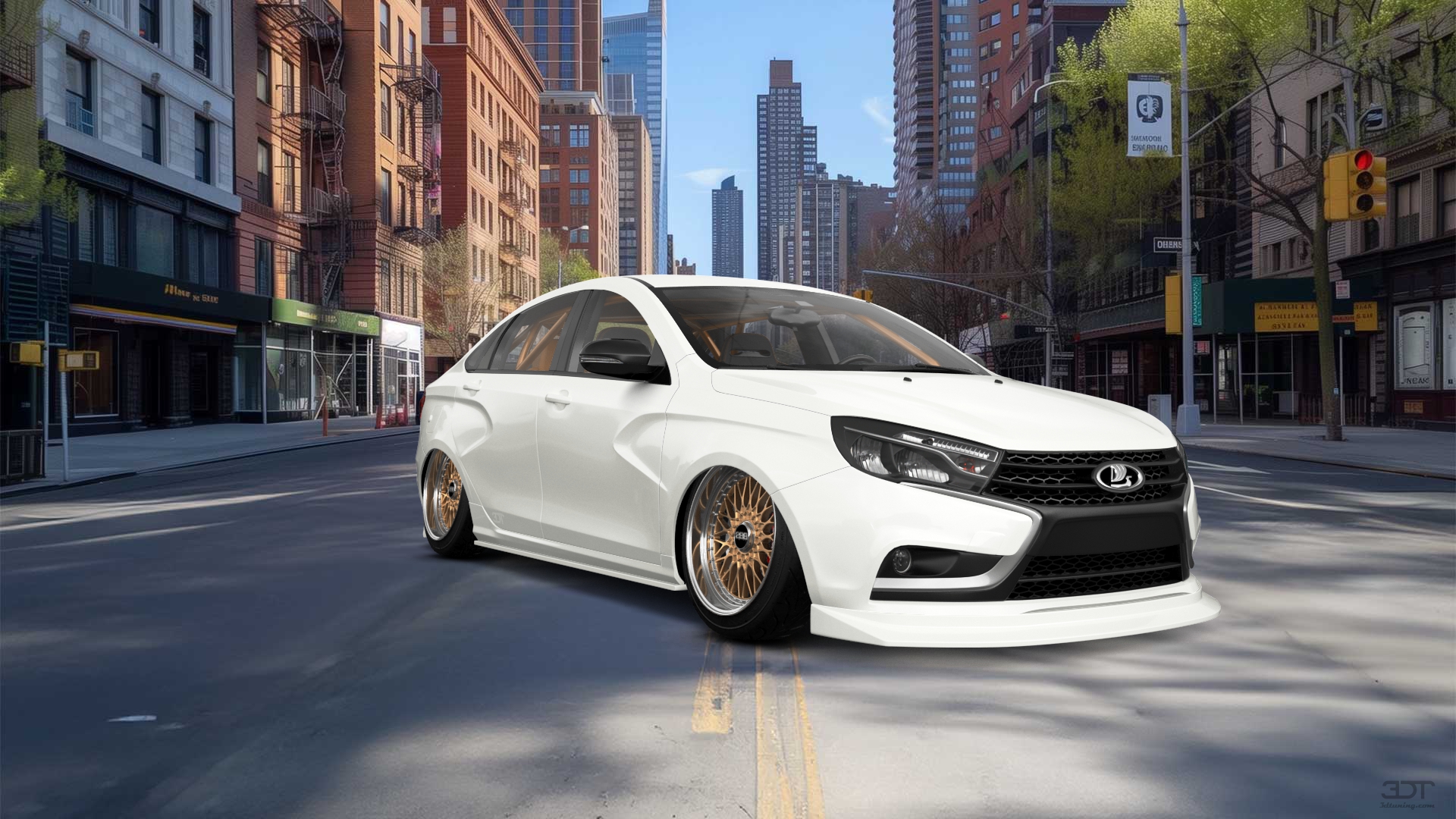 Lada Vesta 4 Door Saloon 2016 tuning