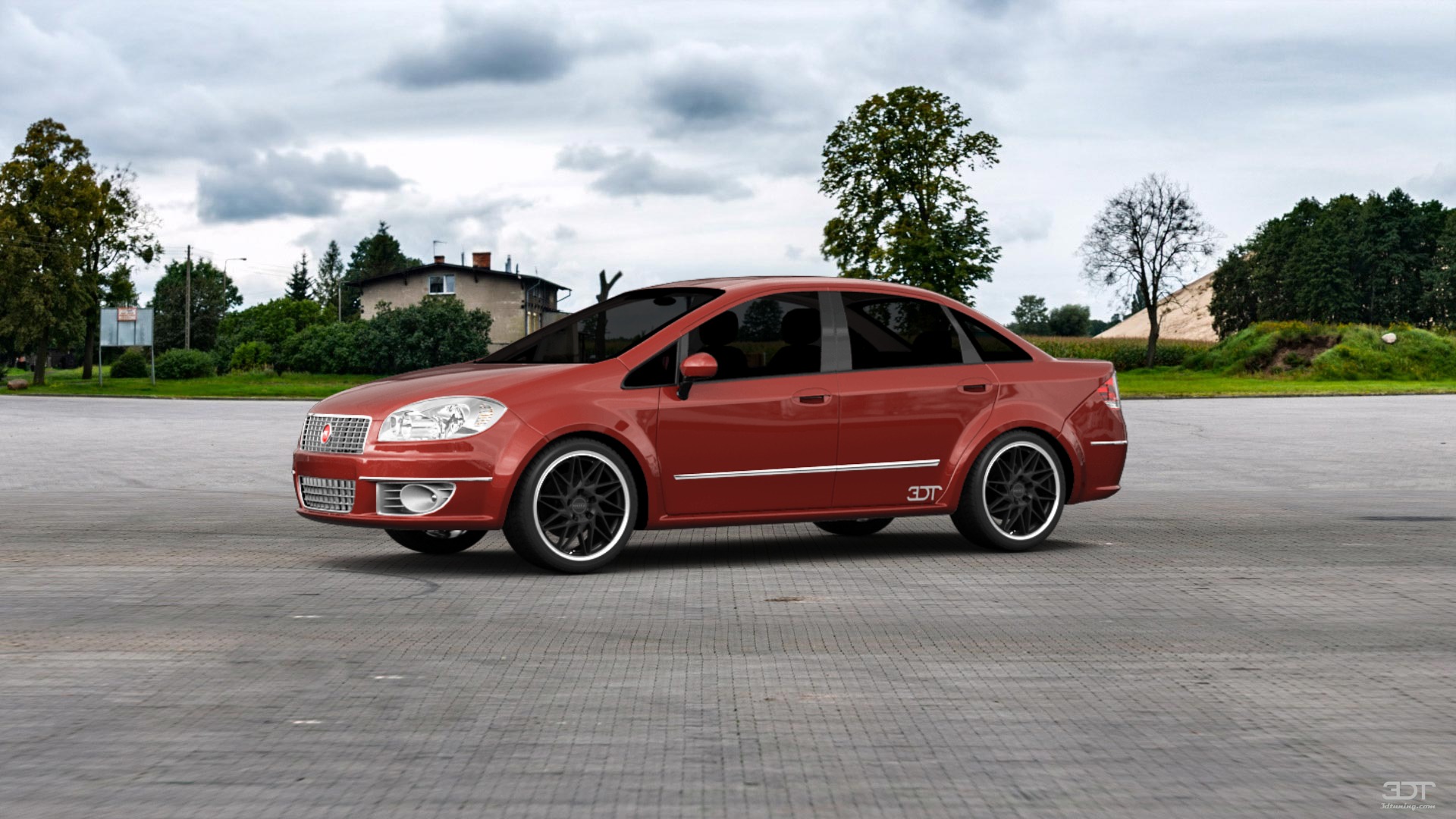 Fiat Linea 4 Door Saloon 2009