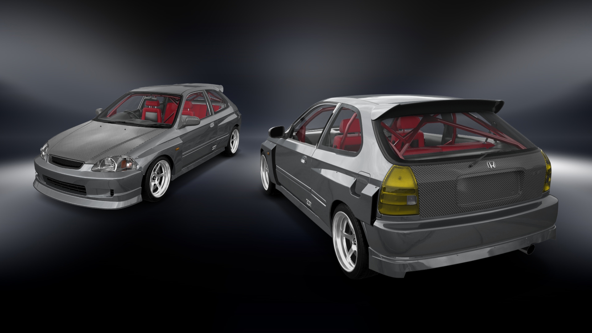 Honda Civic 3 Door Hatchback 1997 tuning