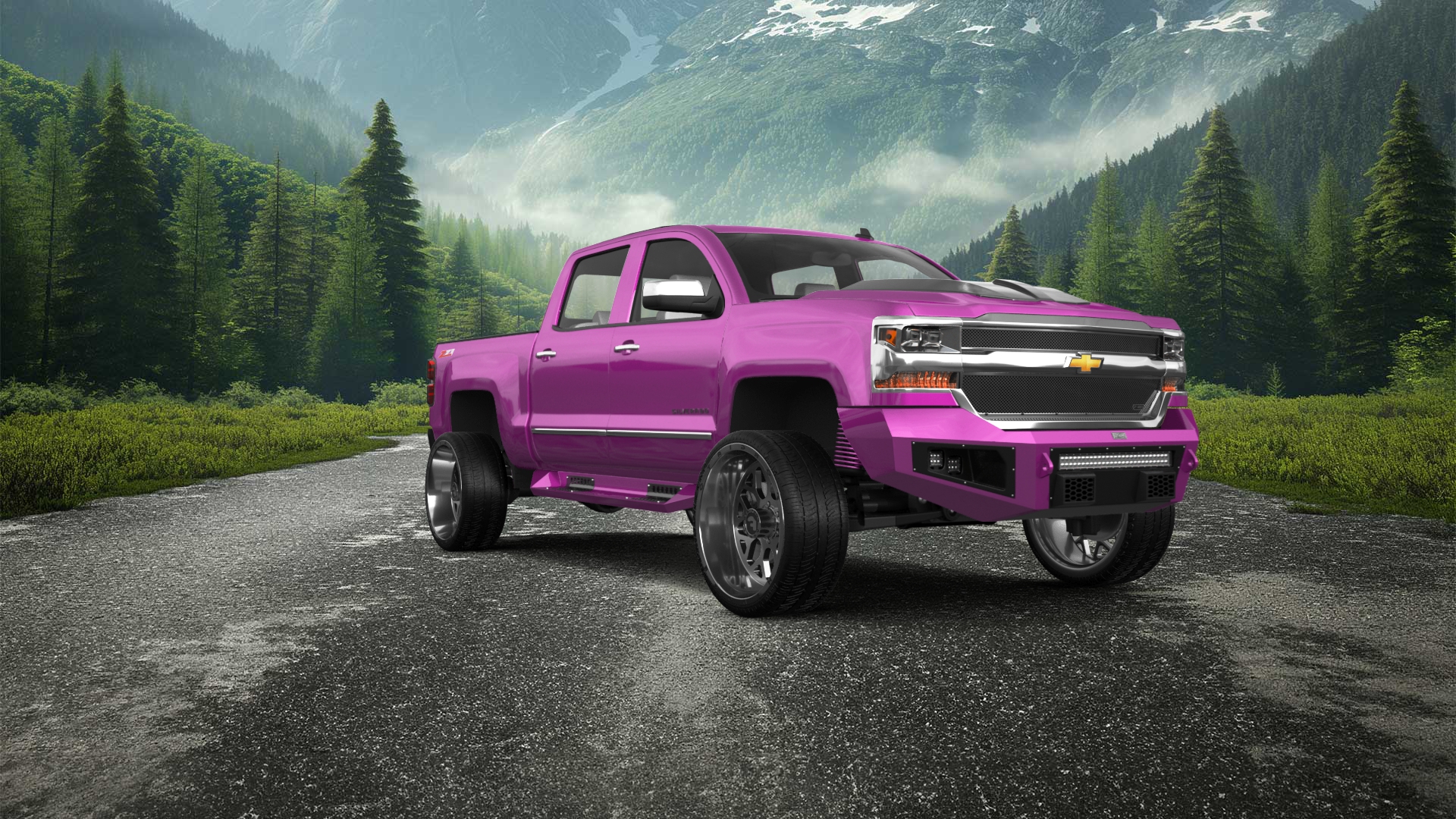 Chevrolet Silverado 1500 4 Door pickup truck 2016