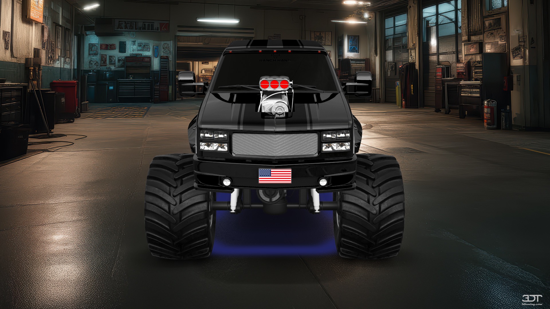 Chevrolet K3500 Extended Cab Pickup Truck 1988 tuning