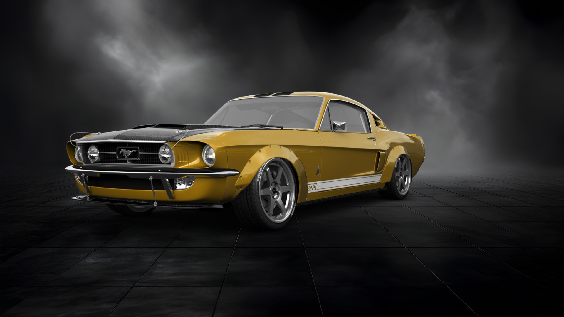 Mustang GT500 2 Door Coupe 1968 tuning