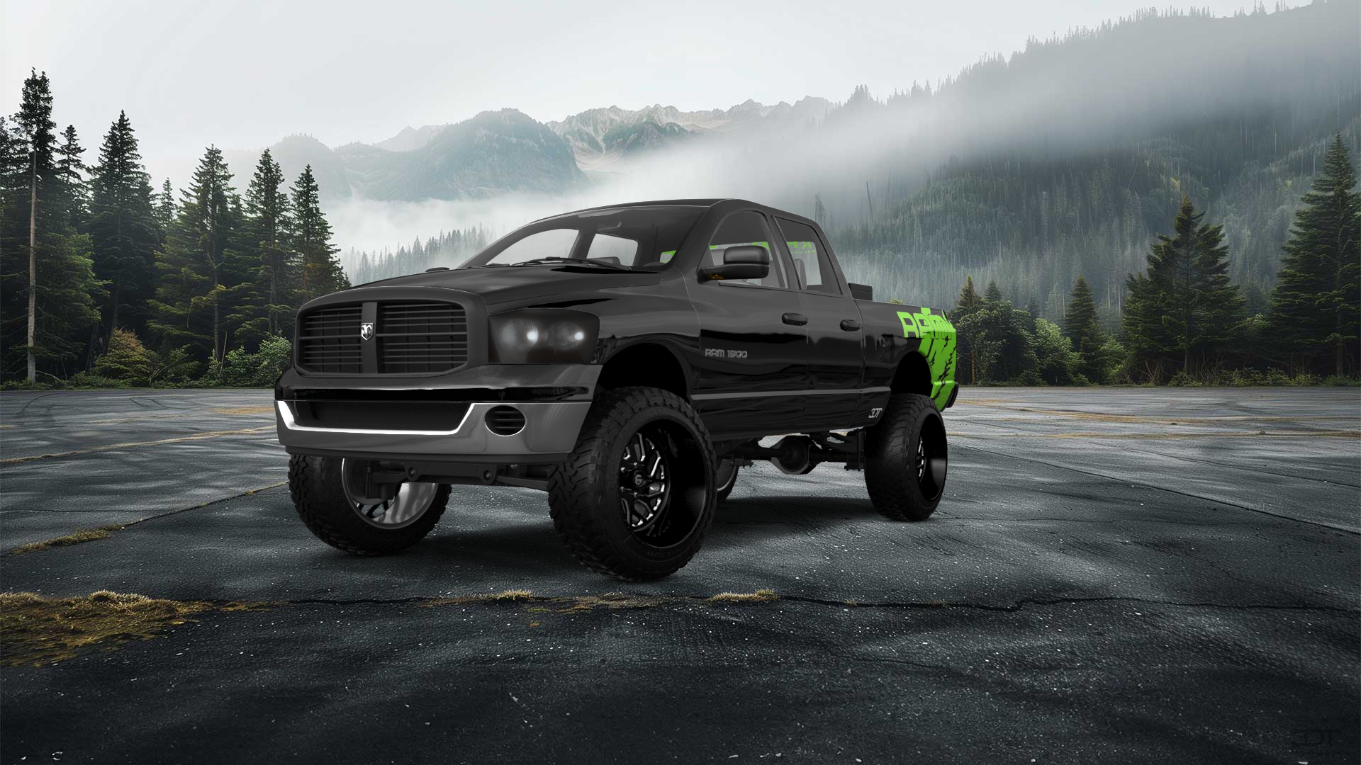 Dodge Ram 1500 Quad-Cab 4 Door pickup truck 2006 tuning