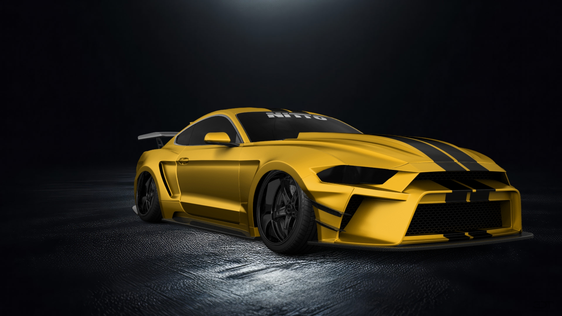 Ford Mustang Ecoboost 2 Door Coupe 2018 tuning